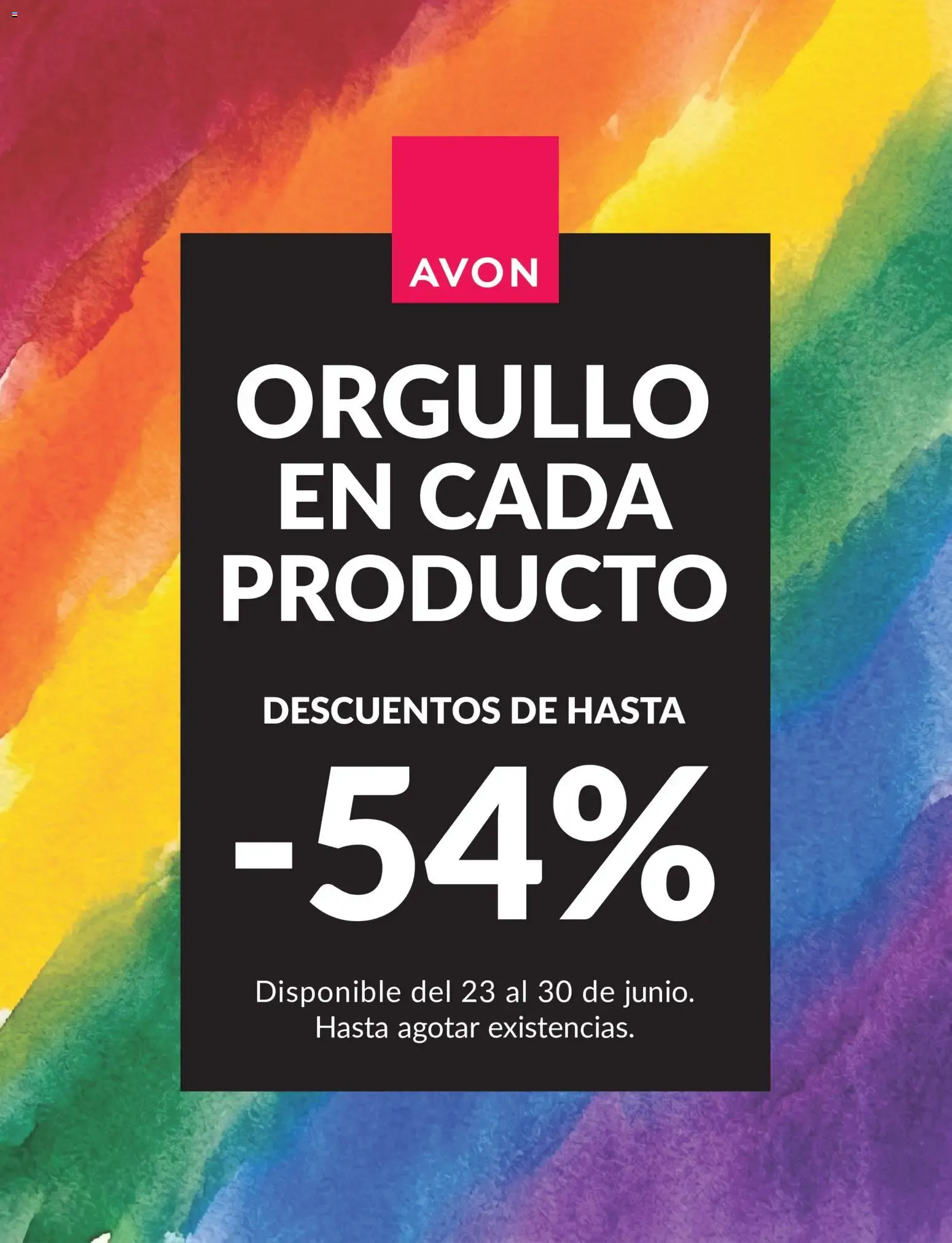 Catálogo de Avon Orgullo en cada producto 23 de junio al 30 de junio 2026 - Página 1