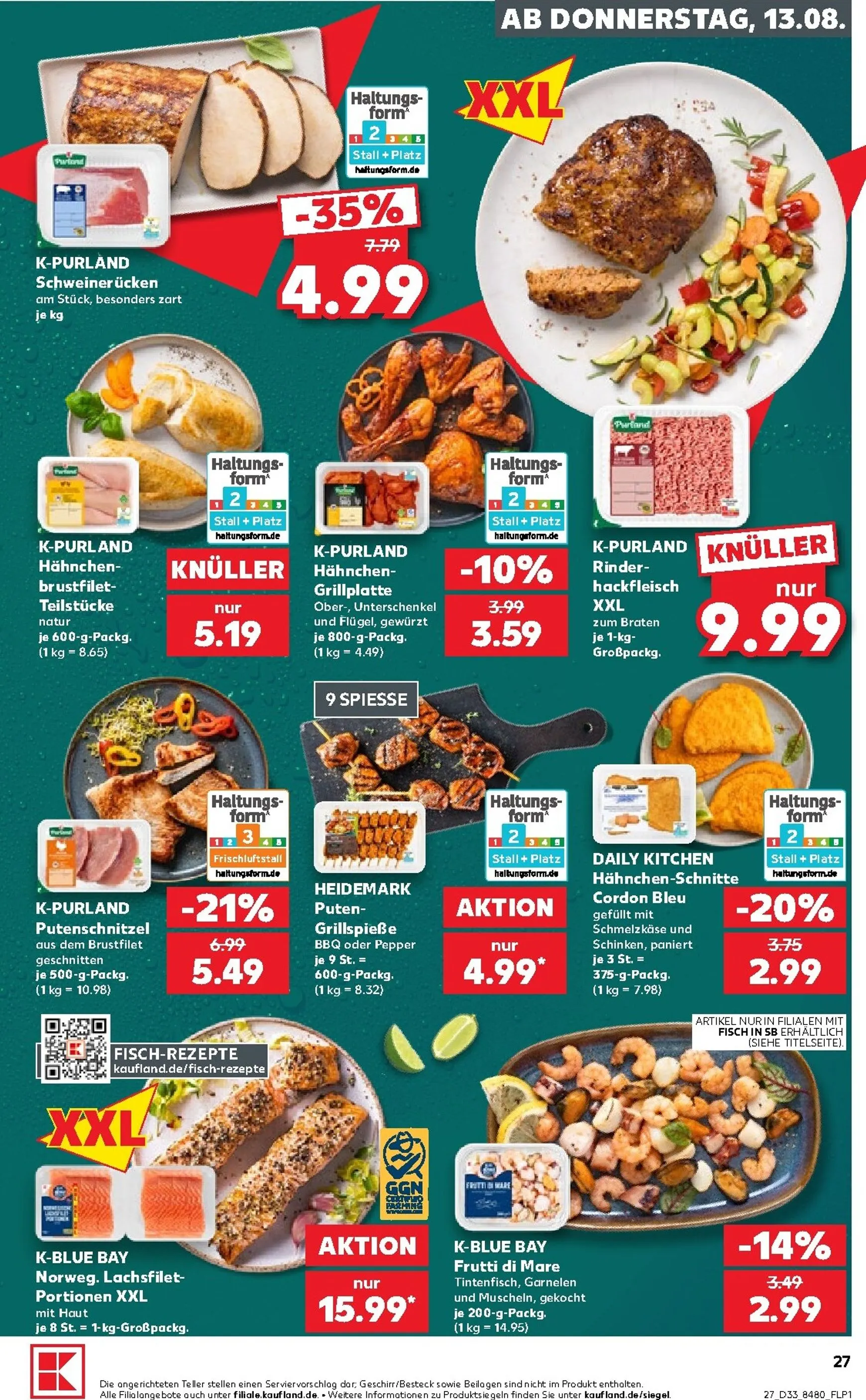 Neuer Kaufland Prospekt – von Donnerstag 13.08.2026 bis Mittwoch 19.08.2026 von 13. August bis 19. August 2026 - Prospekt seite 27