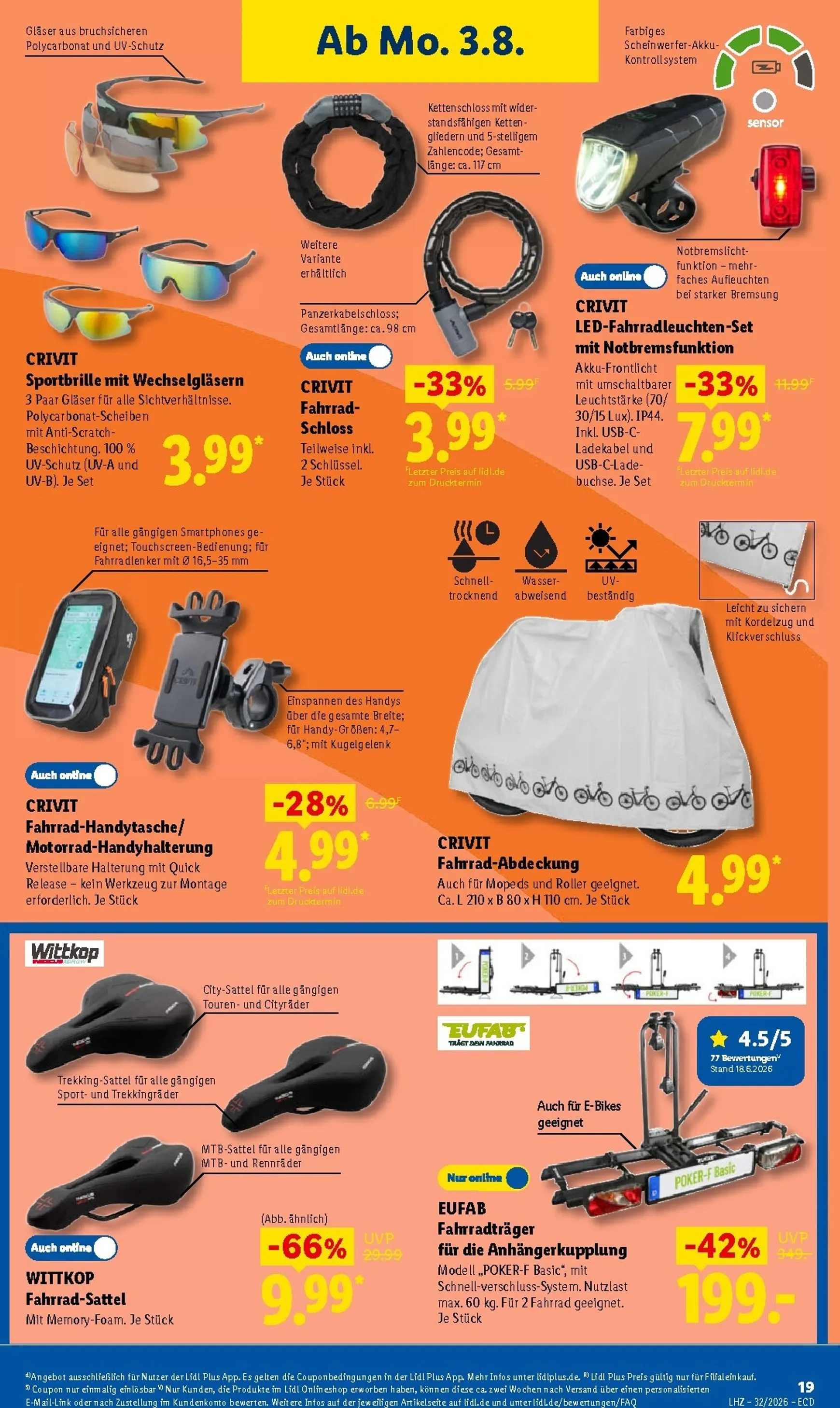 Lidl Prospekt – von Montag 03.08.2026 bis Samstag 08.08.2026 von 3. August bis 8. August 2026 - Prospekt seite 36