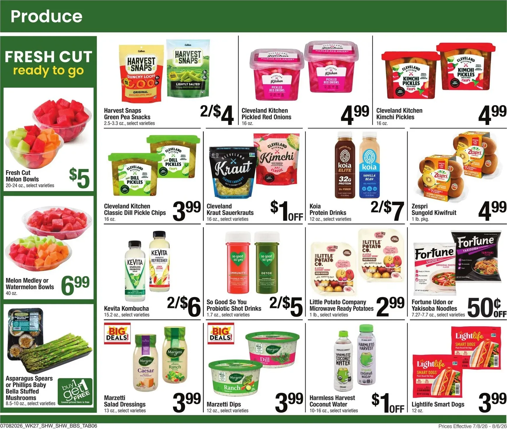 Weekly ad Current Shaw's - Big Book of Savings leaflet valid from Wednesday 07/08/2026 to Thursday 08/06/2026 from July 8 to August 6 2026 - Page 5
