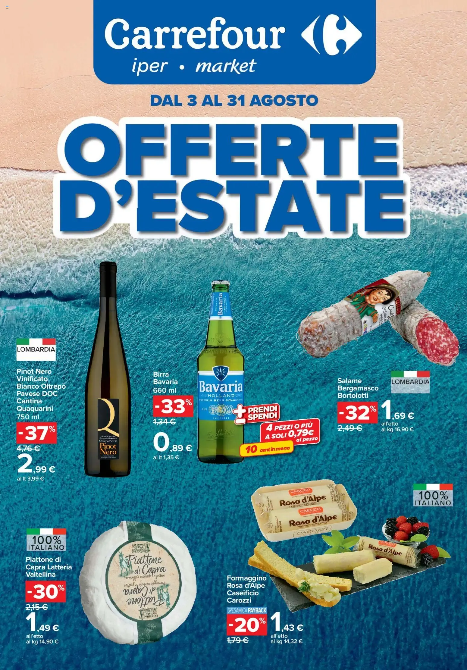 Carrefour Iper Market - Offerte d'Estate da 3 agosto a 31 agosto di 2026 - Pagina del volantino 1