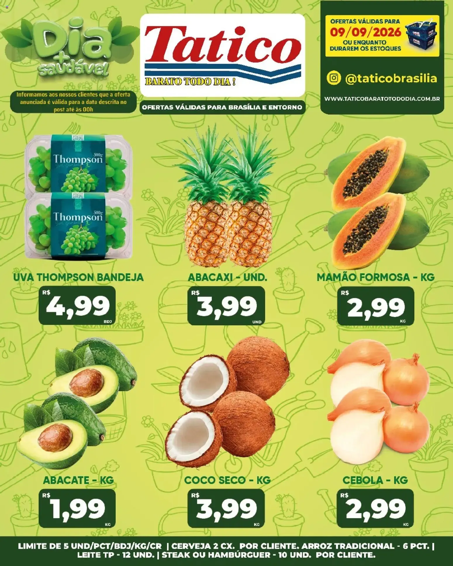 Encarte de Tatico ofertas do Dia de 09/09/2026 | Promoções Online 9 de setembro até 9 de setembro 2026 - Pagina 18