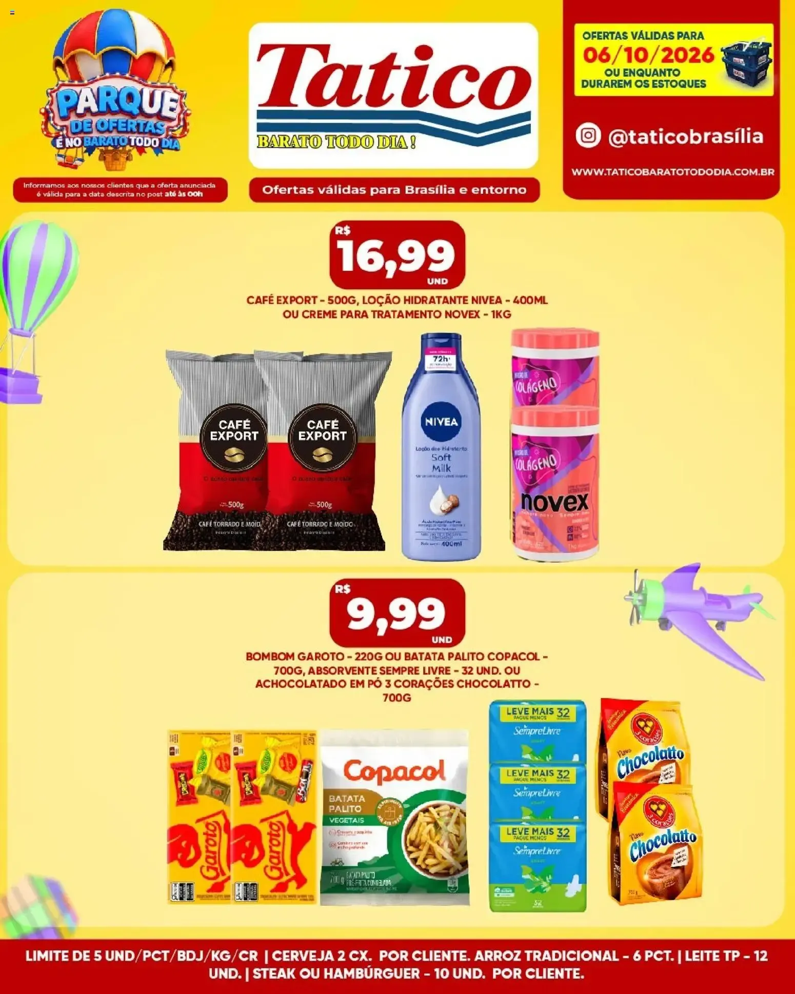 Encarte de Tatico ofertas do Dia de 06/10/2026 | Promoções Online 6 de outubro até 6 de outubro 2026 - Pagina 9
