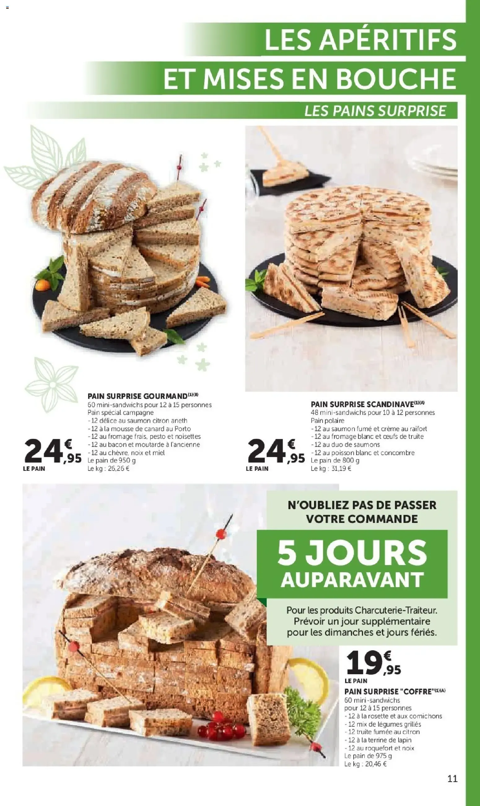 U traiteur - La Carte Printemps-Été du 3 mars au 4 octobre 2026 - Catalogue page 10