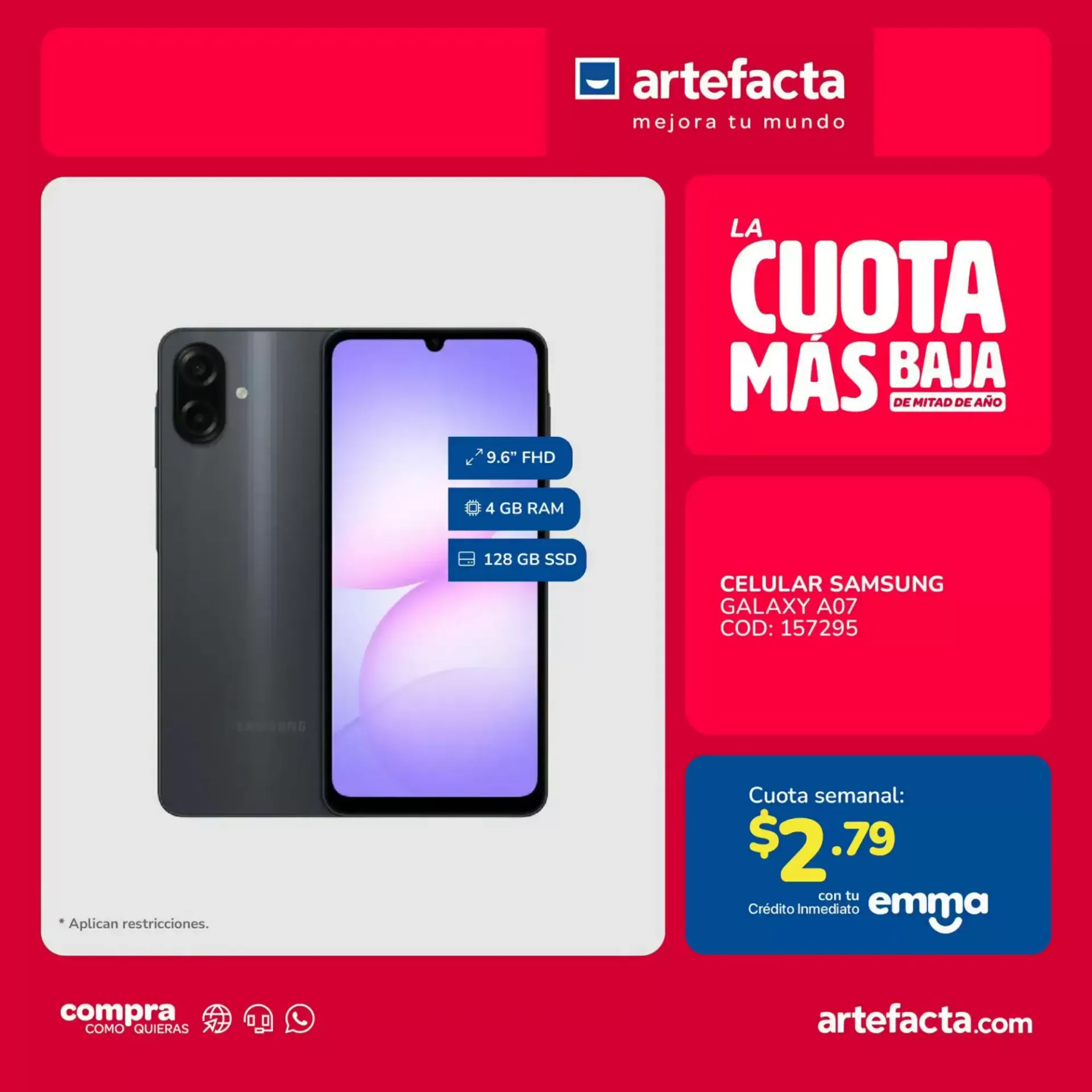 Catalogo de Catálogo Artefacta 22 de julio al 4 de agosto 2026 - Pag 1