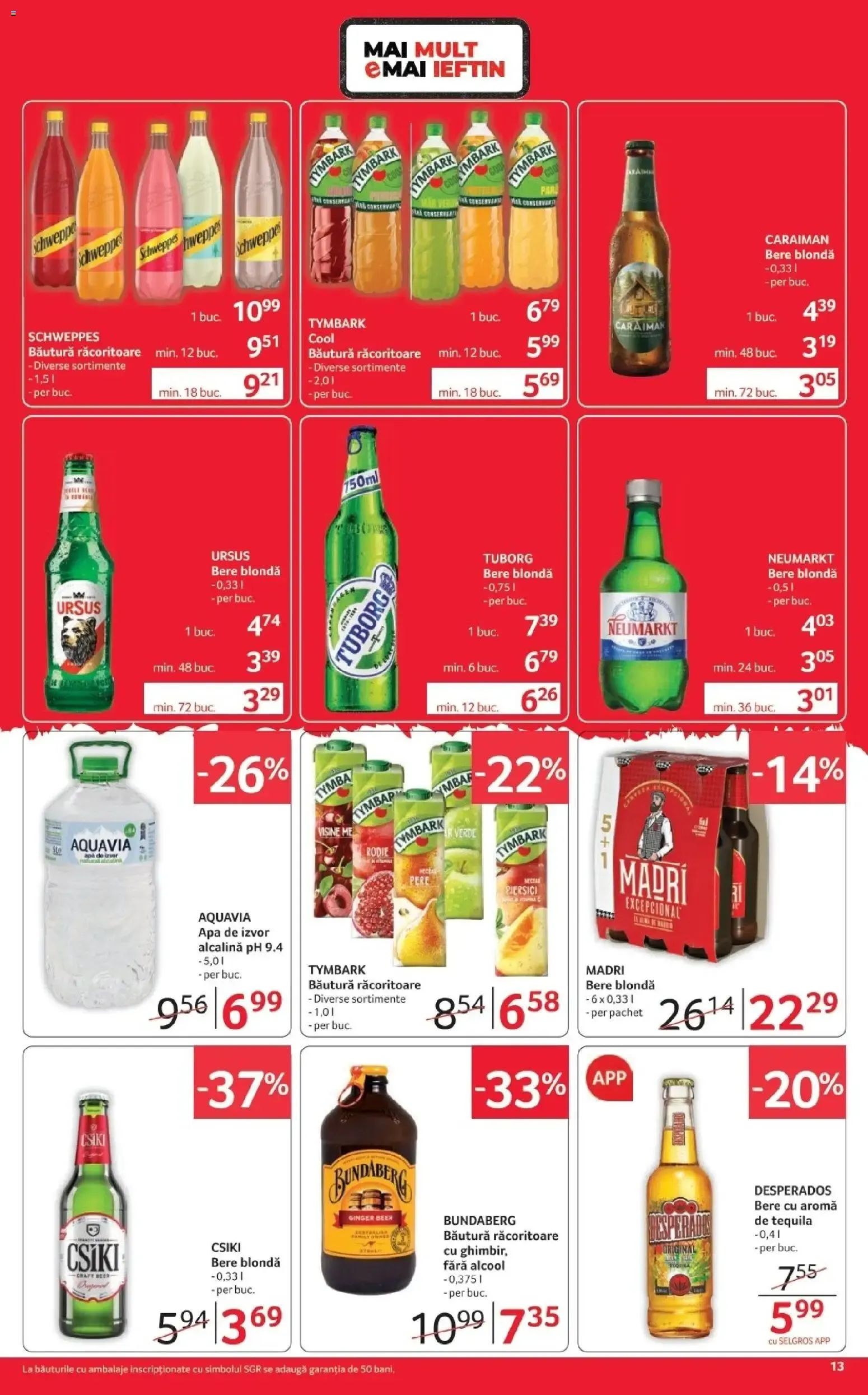 Catalog MAI MULT E MAI IEFTIN la MII DE PRODUSE de la 16 octombrie până la 29 octombrie 2026 - Revista Pagina 12