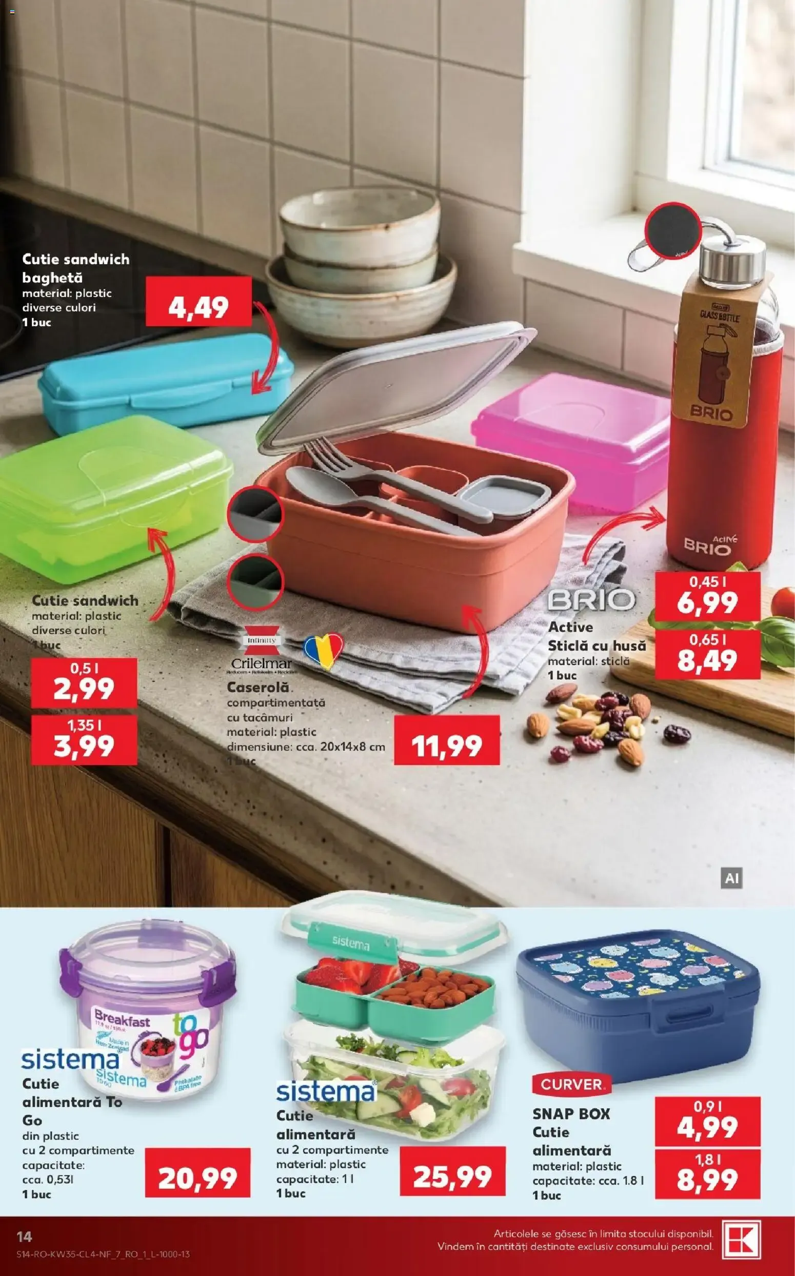 Catalog Kaufland Catalog Nonfood 26.08.2026 - Revista si Oferta de la 26 august până la 1 septembrie 2026 - Revista Pagina 14