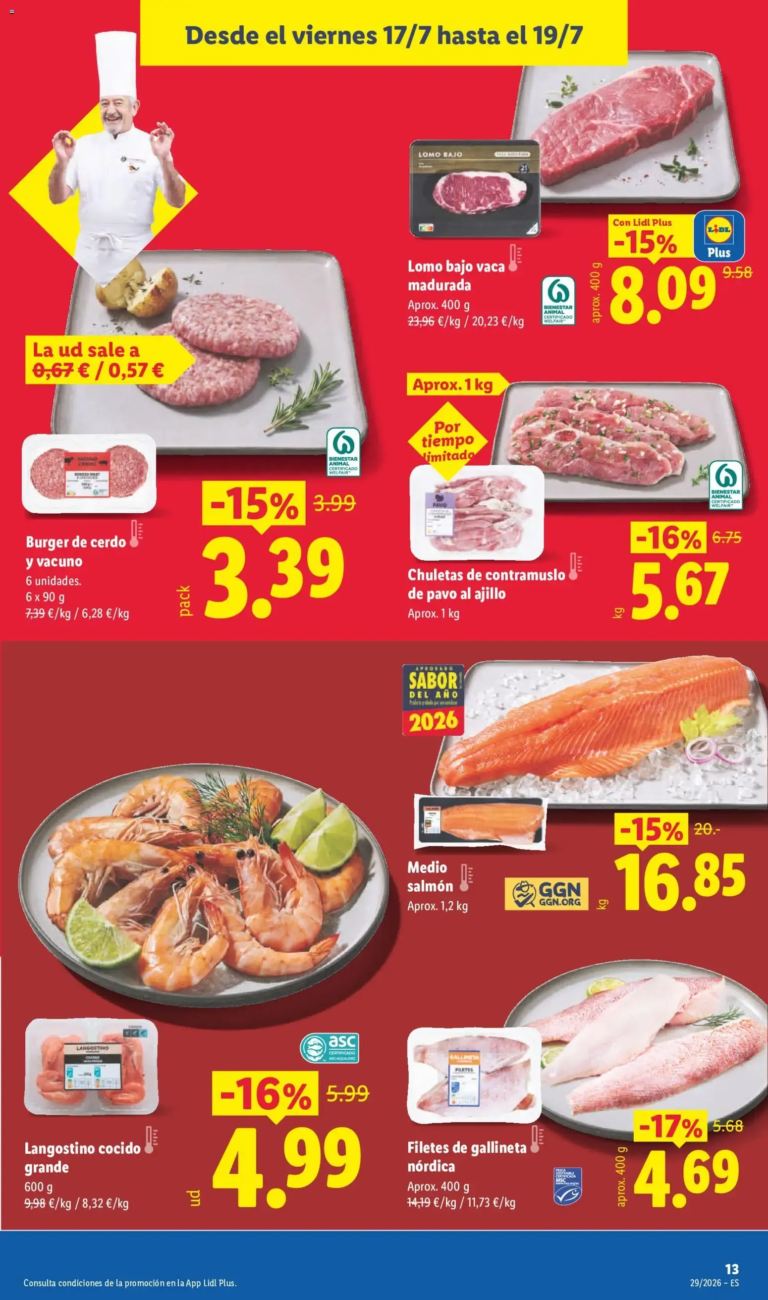 Catálogo de Lidl folleto del 13/07/2026 | Ofertas 13 de julio al 19 de julio 2026 - Página 37