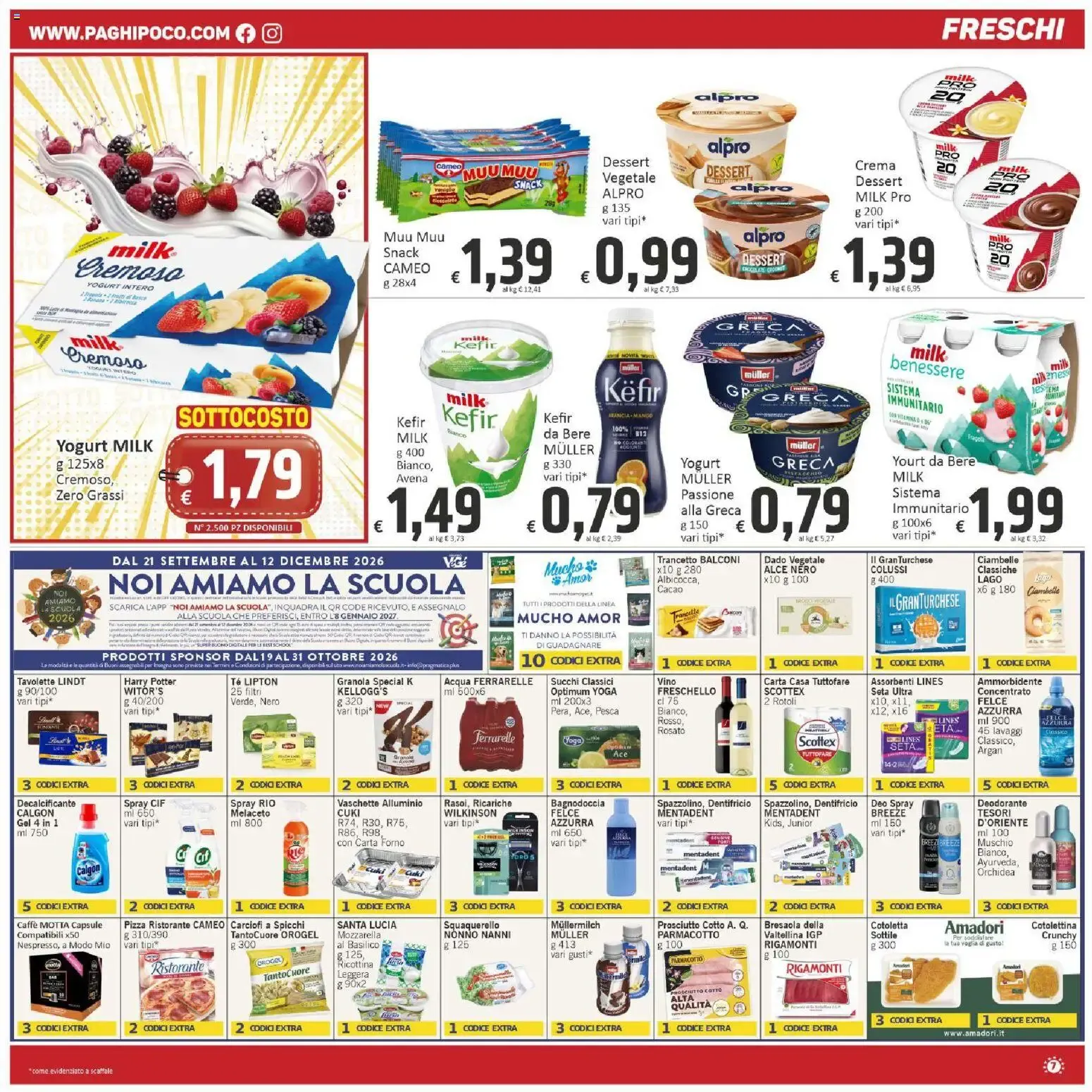 Supermercati Paghi Poco - Sottocosto da 23 ottobre a 2 novembre di 2026 - Pagina del volantino 7