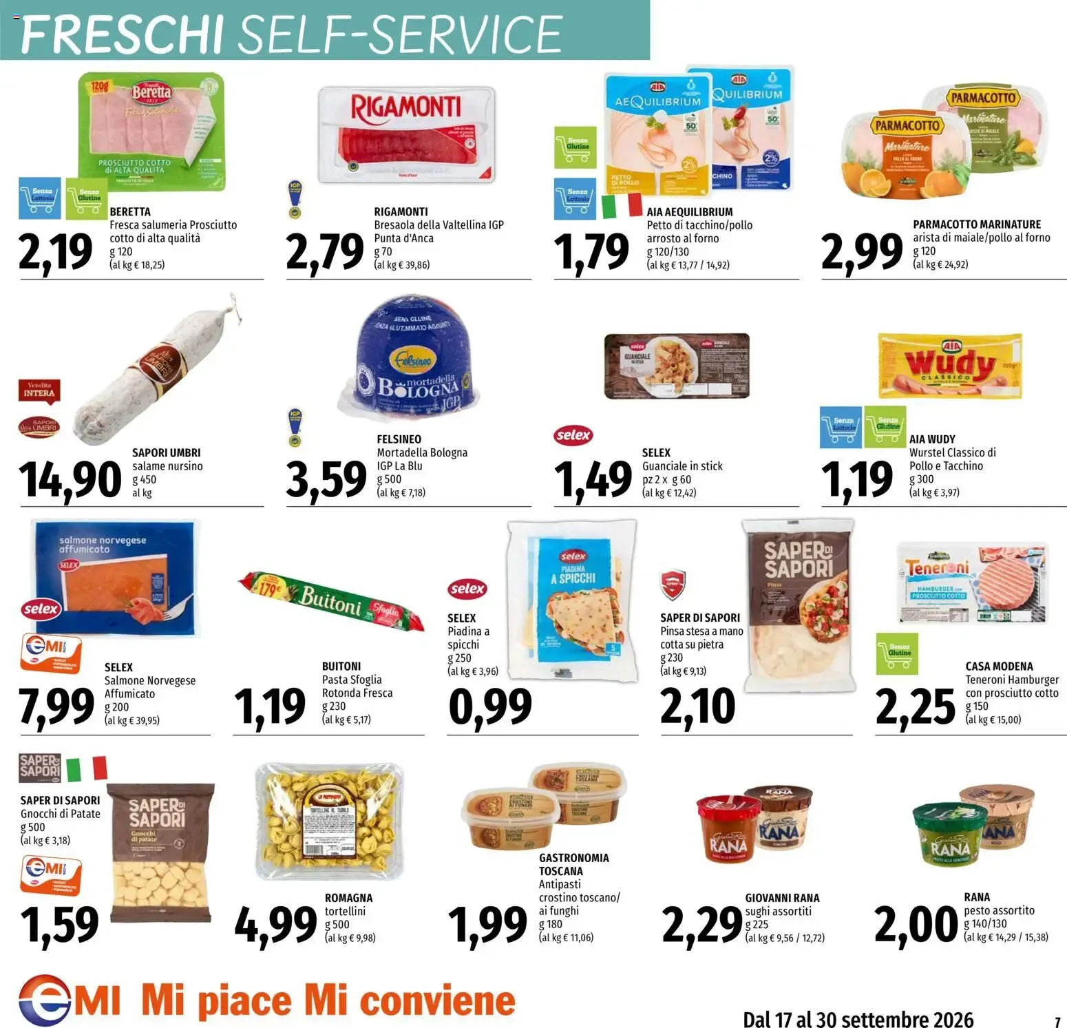 EMI volantino dal 17/09/2026 - online Offerte da 17 settembre a 30 settembre di 2026 - Pagina del volantino 7