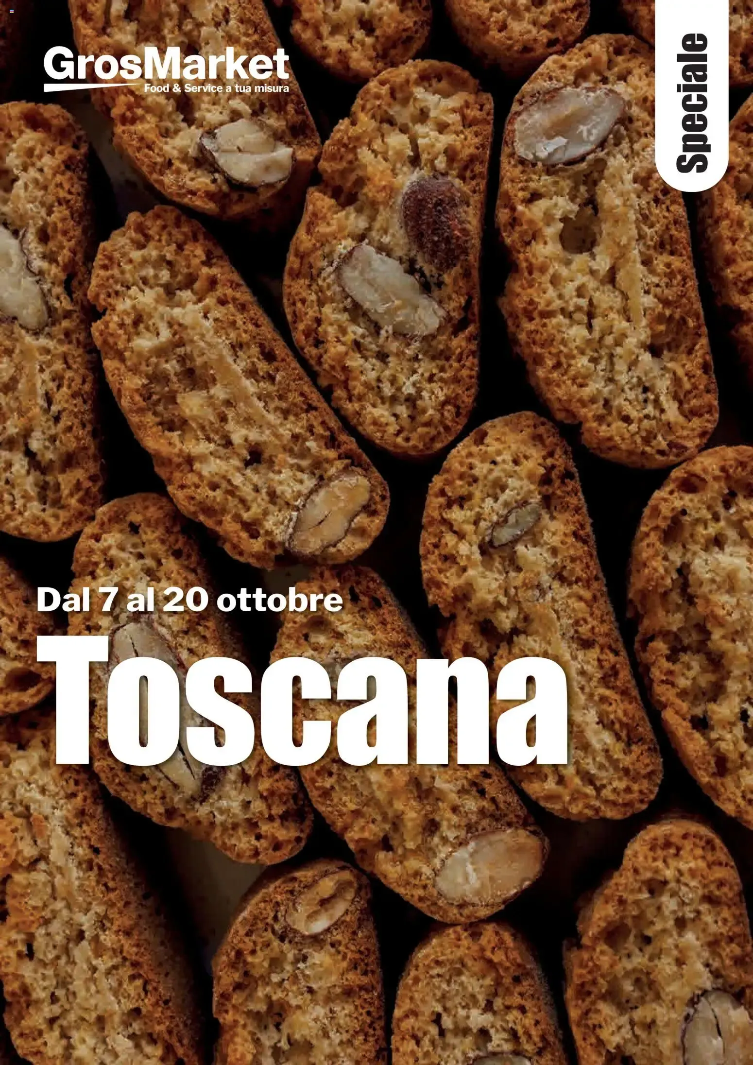 GrosMarket Toscana da 7 ottobre a 20 ottobre di 2026 - Pagina del volantino 1