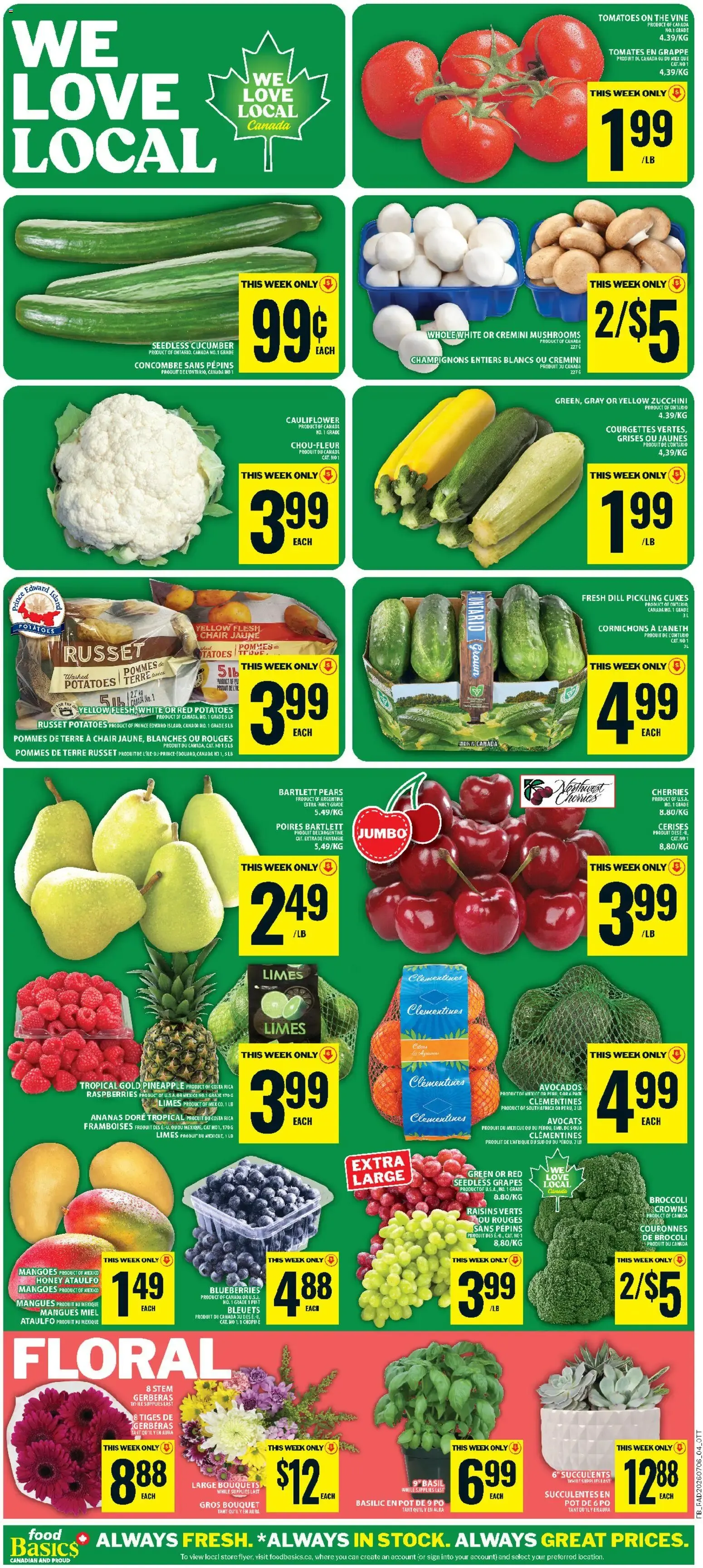 Food Basics weekly flyer - Kanata from Jul 9, 2026 > weekly specials & deals from July 9 to July 15 2026 - flyer page 8