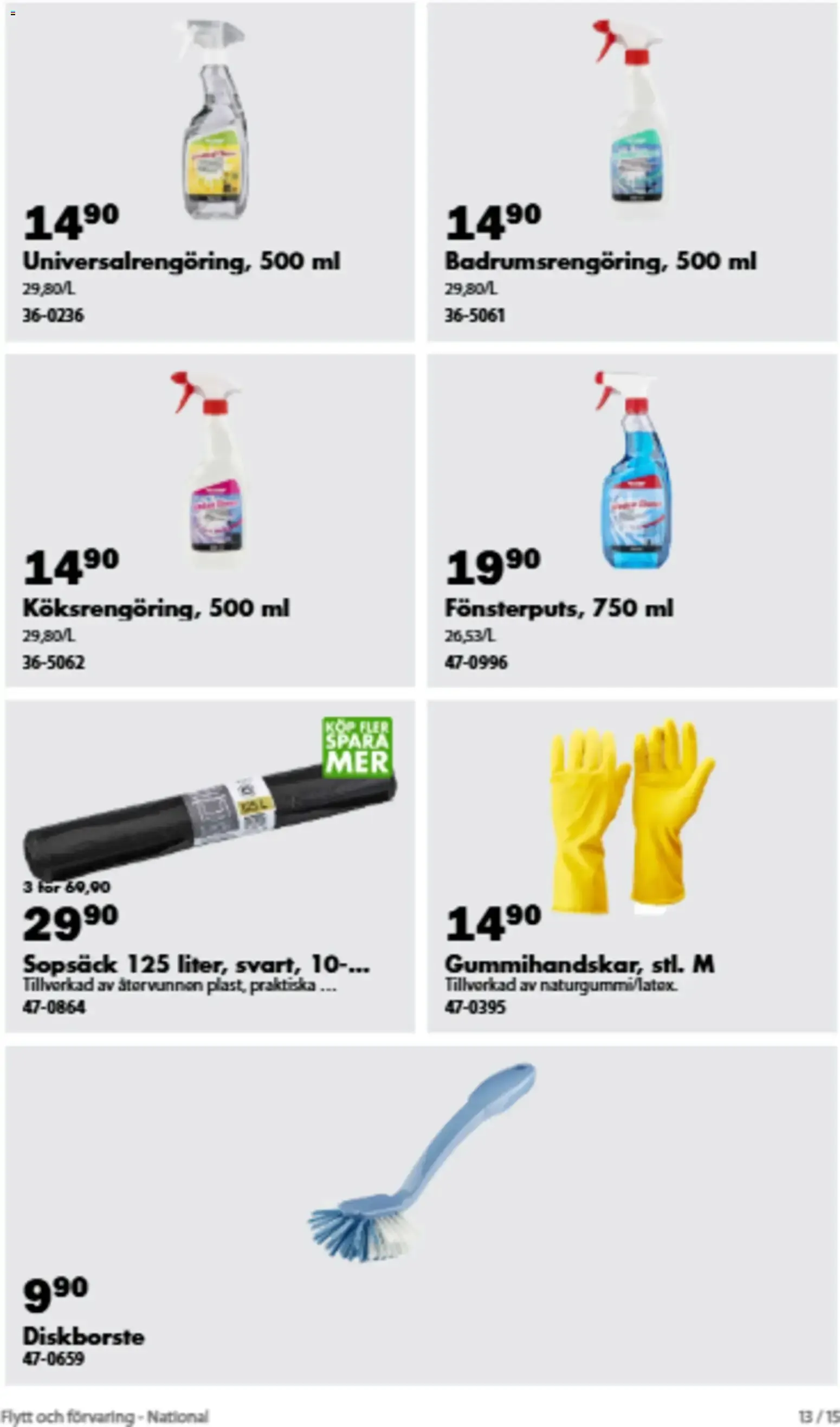 Biltema - Allt för flytten! från 14 augusti till 30 september 2026 - Reklamblad sidor 3
