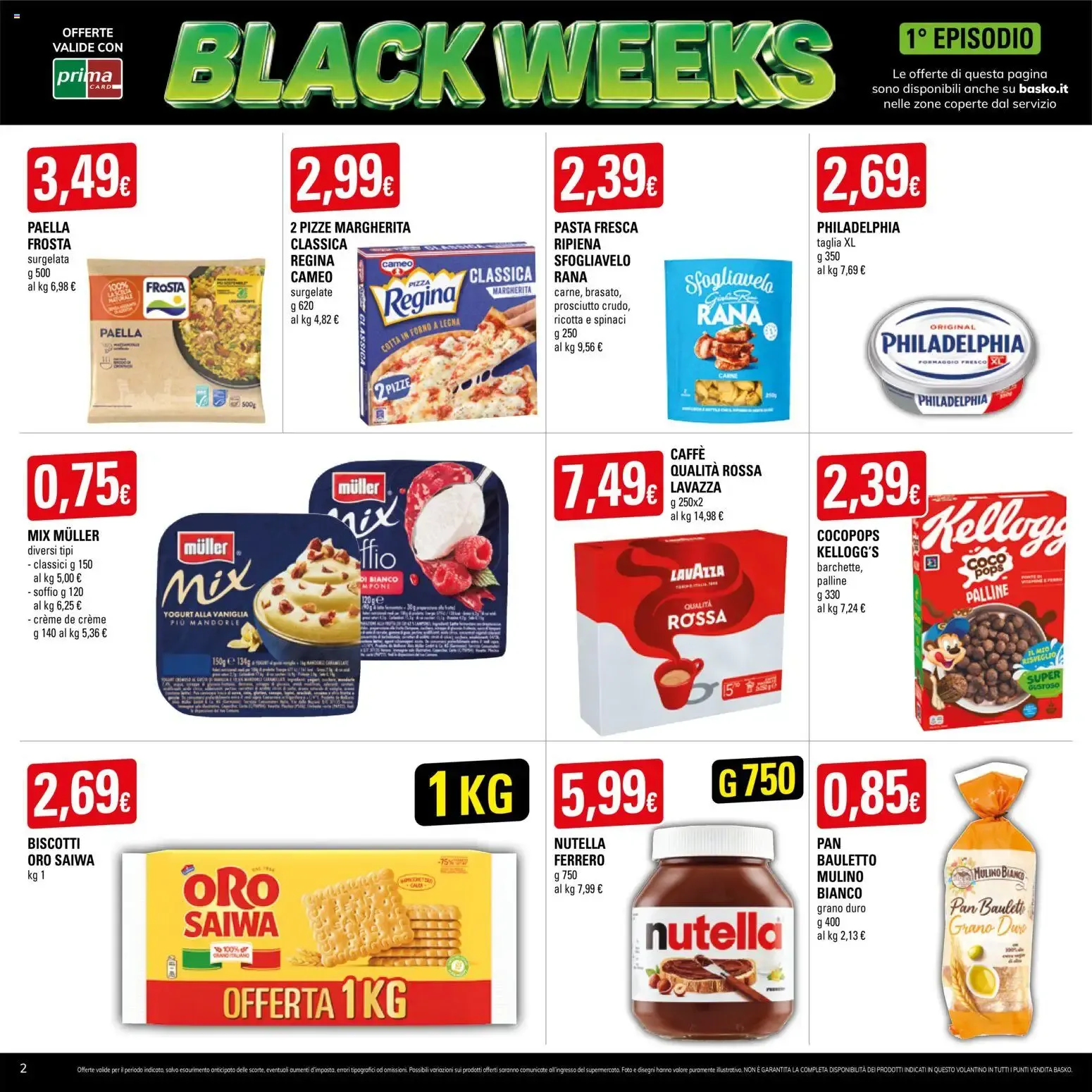Nuovo Basko Black Week dal 27/10/2026 > offerte anteprima 🛍️ da 27 ottobre a 9 novembre di 2026 - Pagina del volantino 2