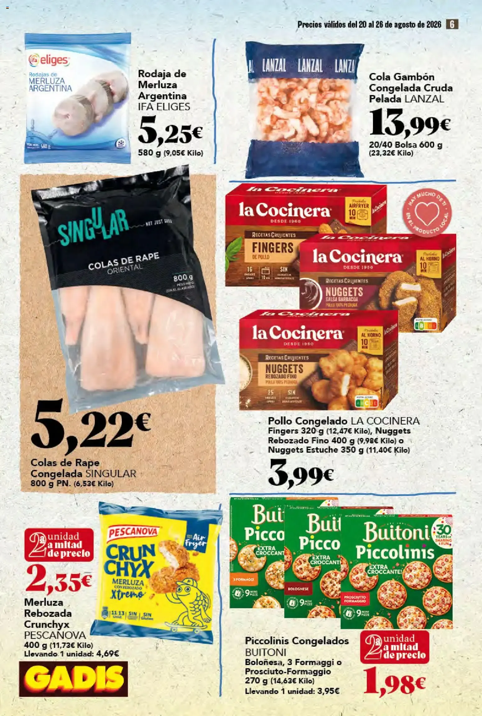 Catálogo de Gadis folleto 20/08/2026 - 26/08/2026 20 de agosto al 26 de agosto 2026 - Página 6