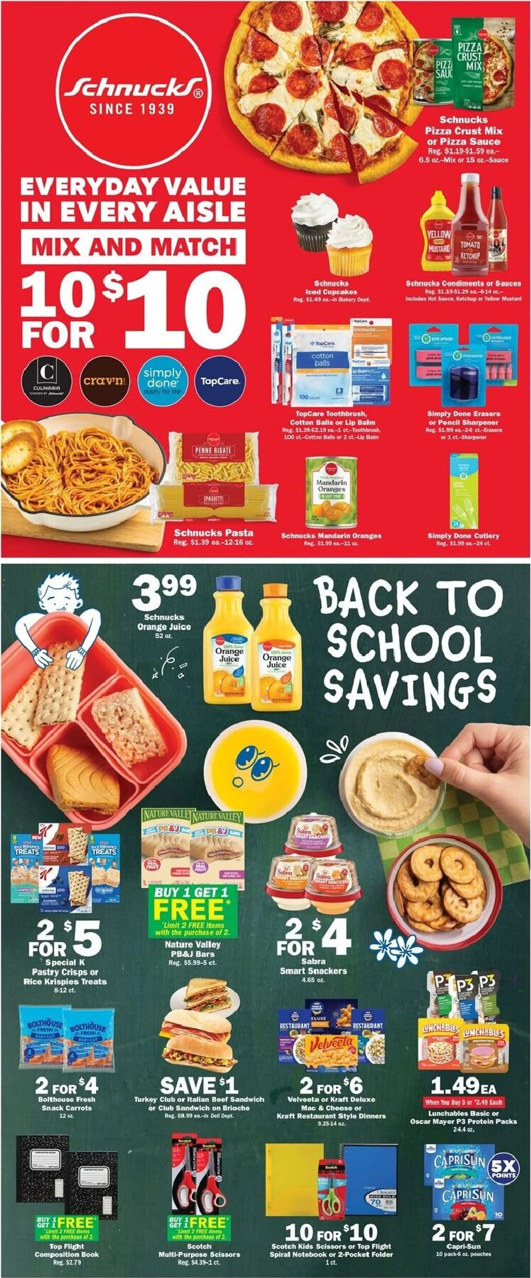 Weekly ad Current Schnucks leaflet valid from Wednesday 07/29/2026 to Tuesday 08/04/2026 from July 29 to August 4 2026 - Page 2