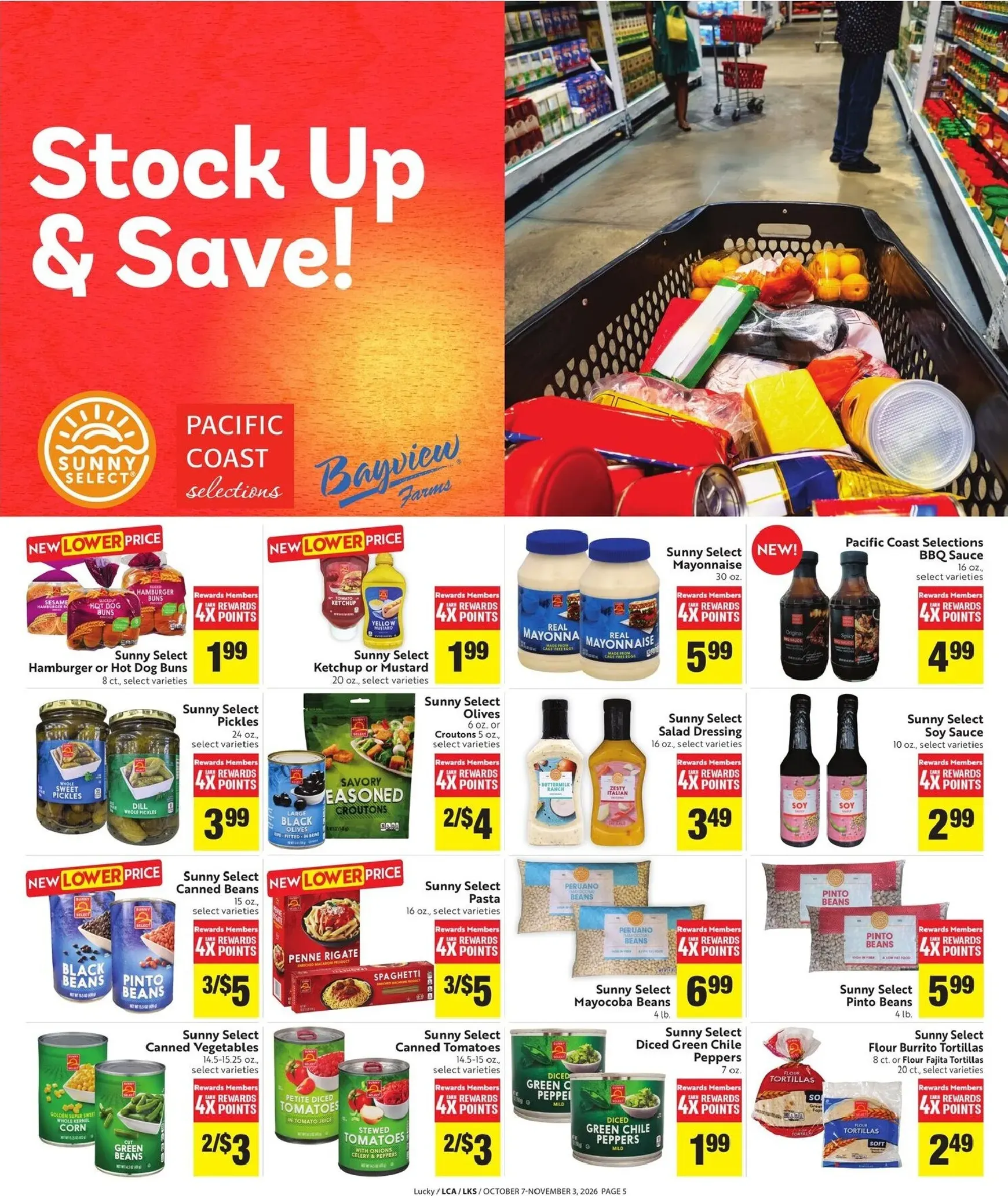 Weekly ad Current Lucky - Rewards Points leaflet valid from Wednesday 10/07/2026 to Tuesday 11/03/2026 from October 7 to November 3 2026 - Page 5