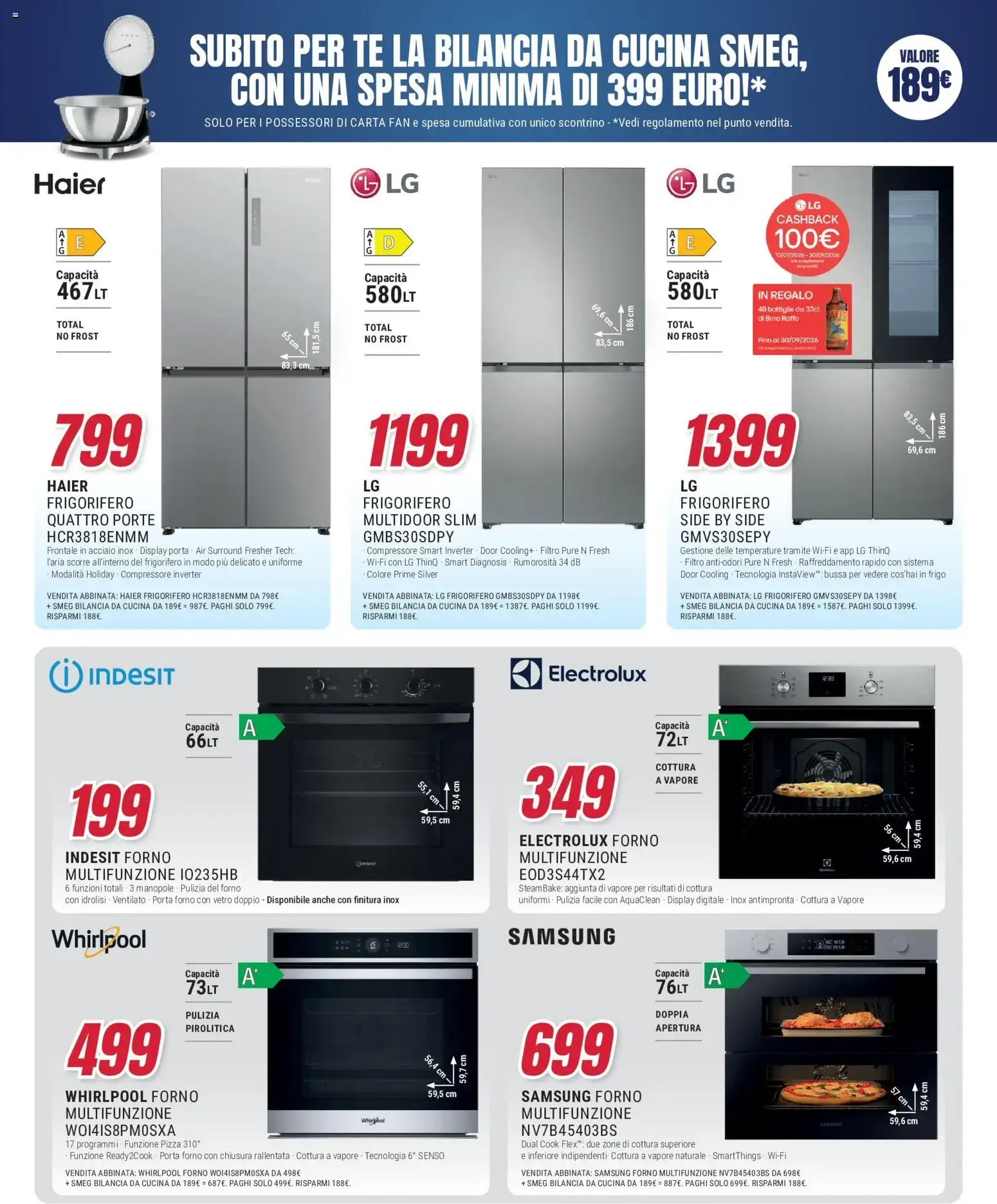 ABBINATA IN CUCINA FIRMATA SMEG da 17 settembre a 30 settembre di 2026 - Pagina del volantino 13