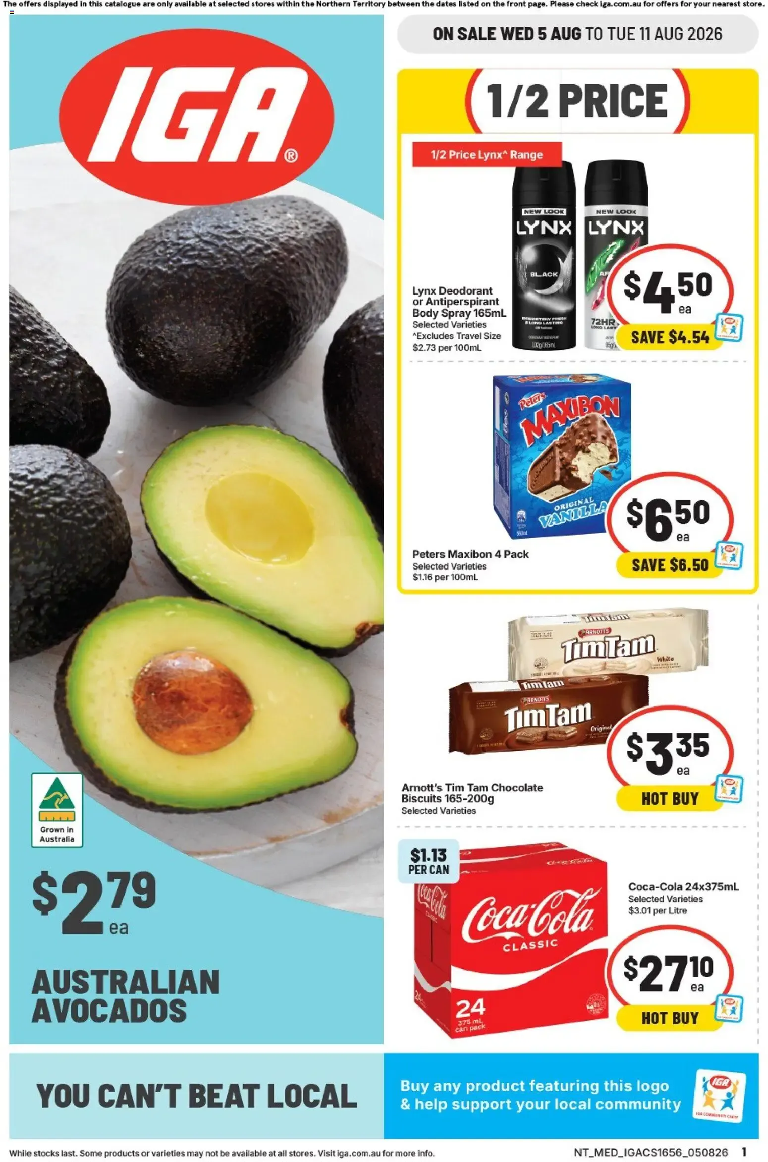 IGA catalogue valid from 05/08/2026 > Online Australia