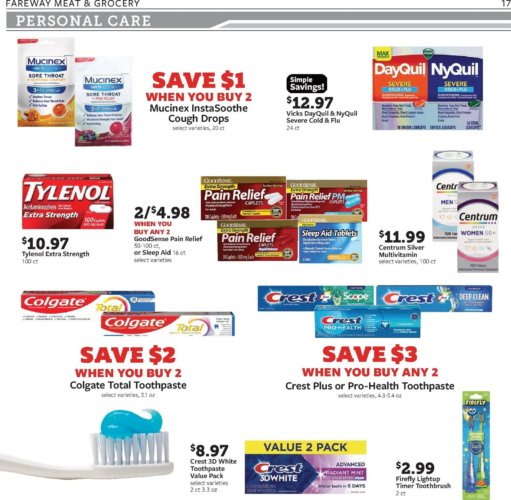 Weekly ad Current Fareway leaflet valid from Monday 10/26/2026 to Saturday 10/31/2026 from October 26 to October 31 2026 - Page 17