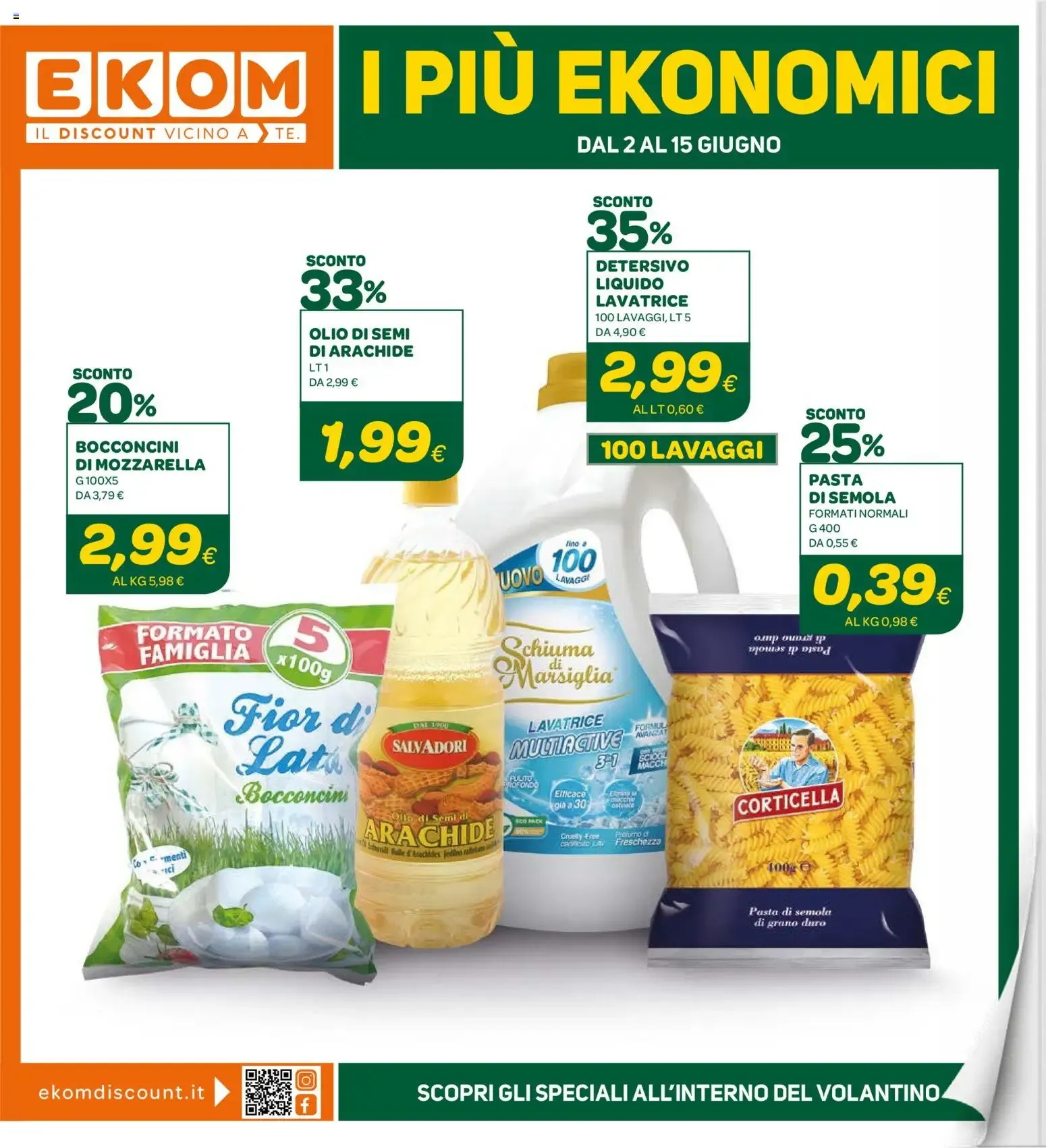 Ekom I Più Economici da 2 giugno a 15 giugno di 2026 - Pagina del volantino 1