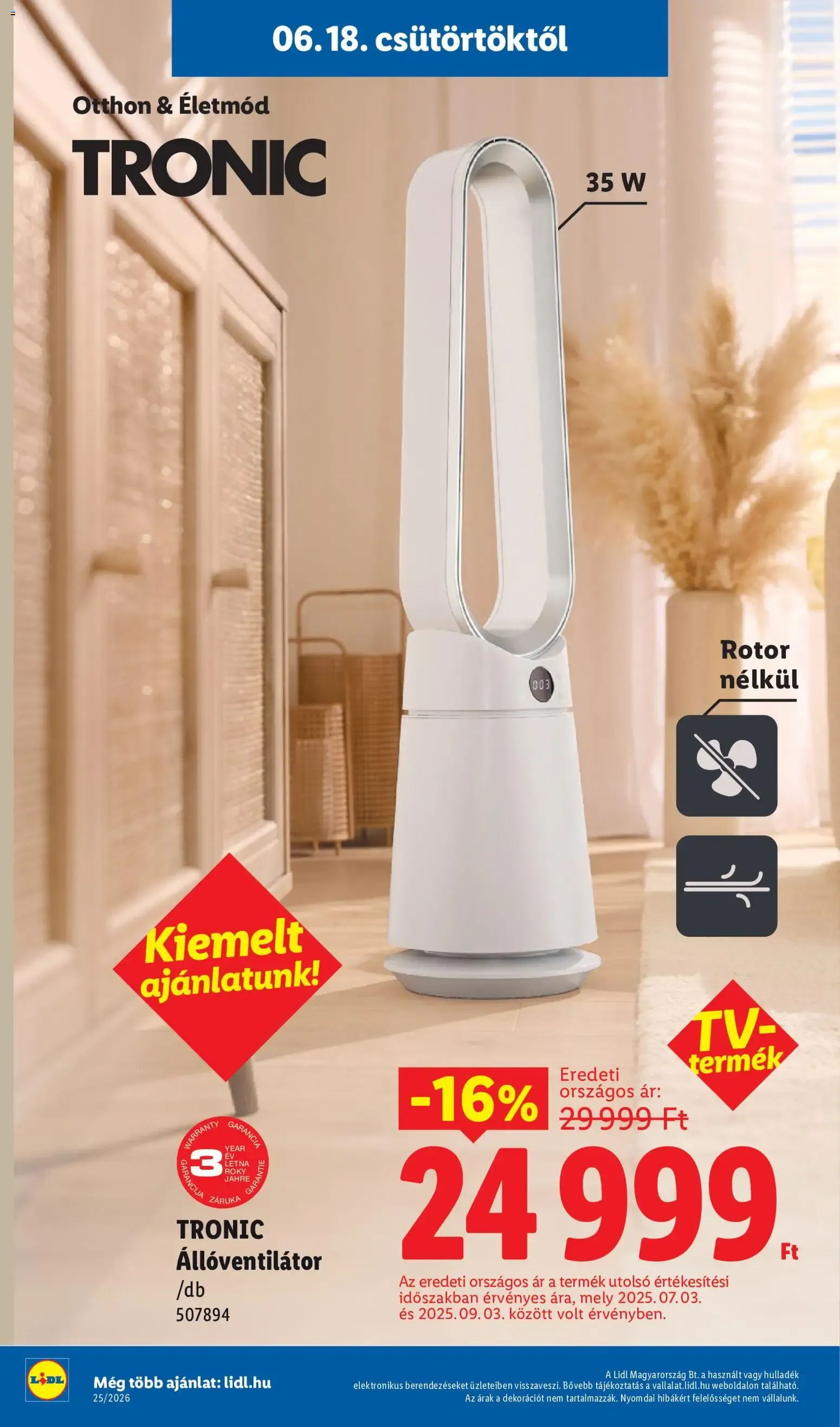 Katalógus Lidl Nonfood kínálatunk - 2026.06.18. -tól/töl > akció, lapozható szórólap 🛍️ június 18.-tól június 24.-ig 2026. - Oldal 2