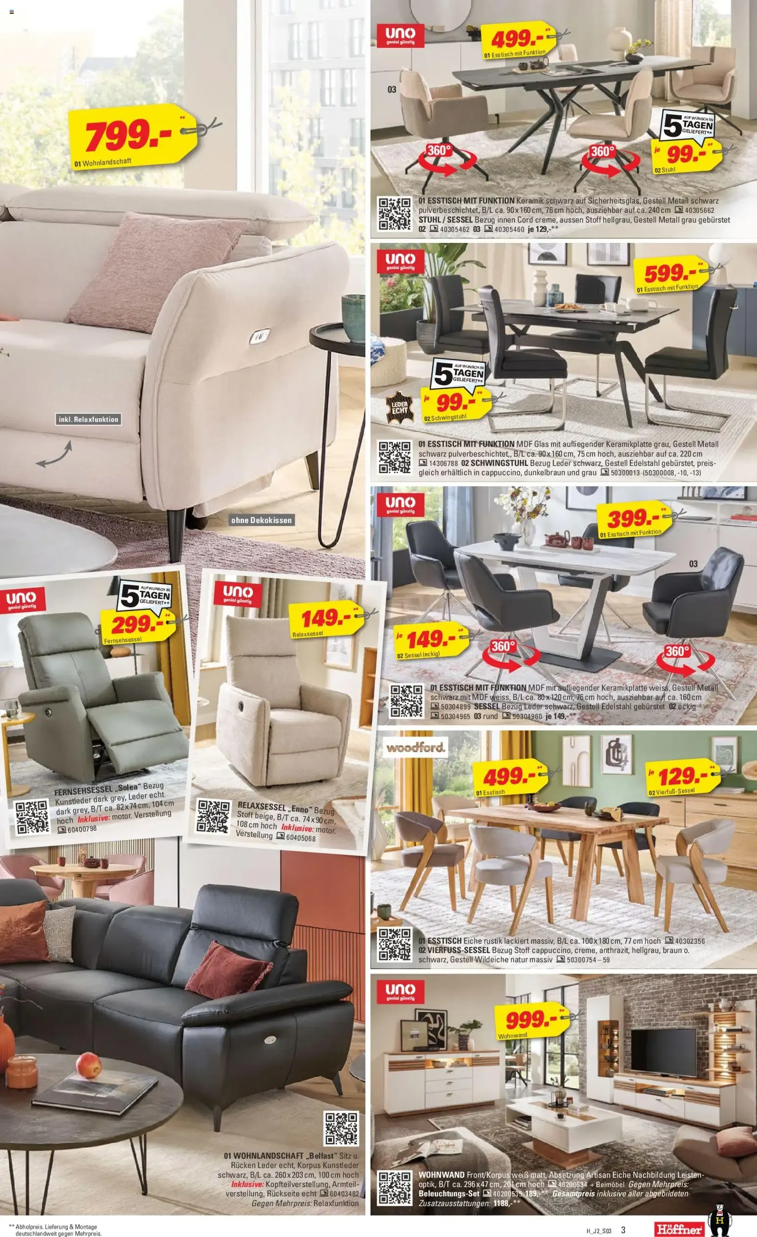 Höffner ROTE PREISE von 29. Juli bis 11. August 2026 - Prospekt seite 3
