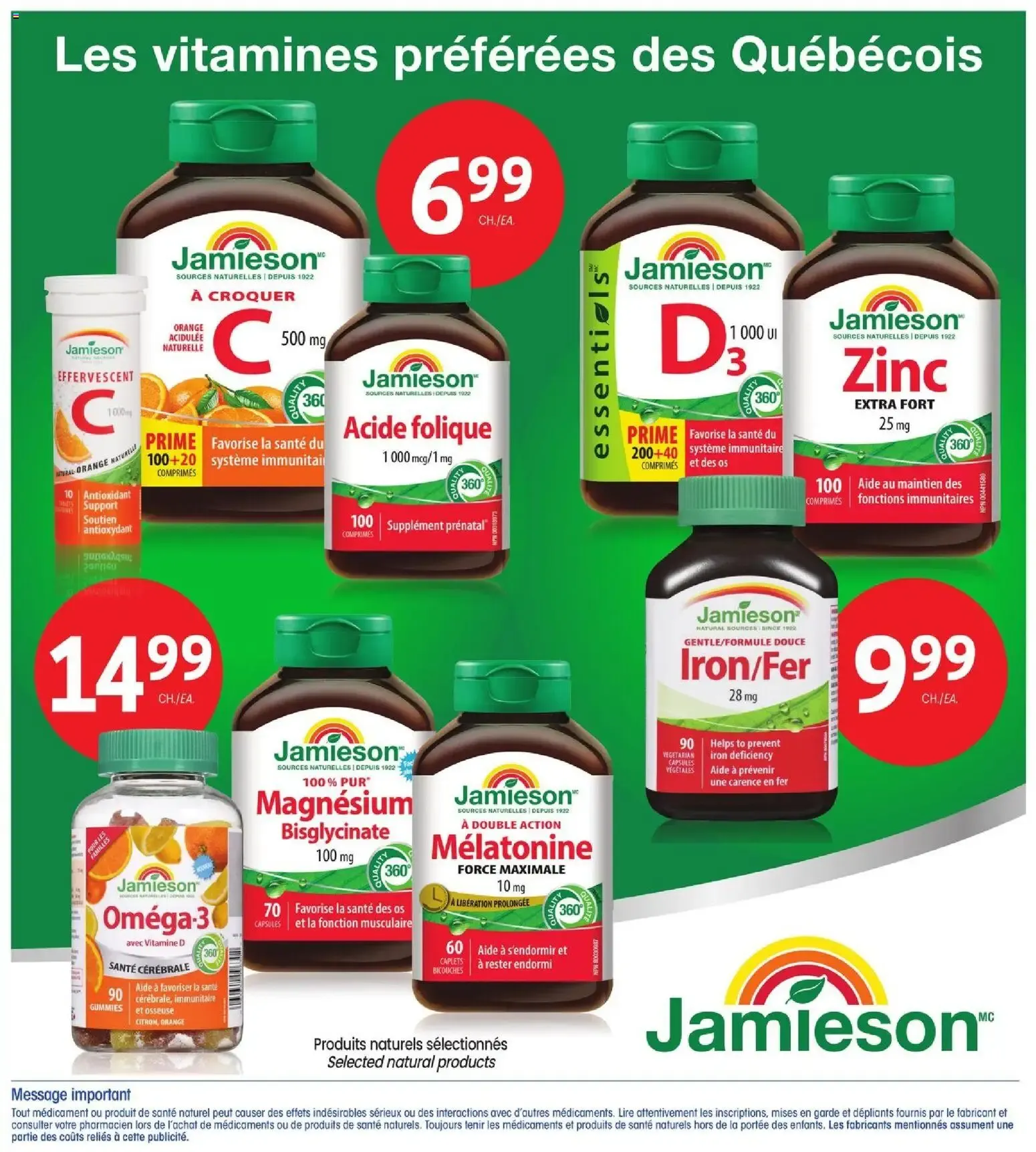 Uniprix weekly flyer / circulaire from Oct 8, 2026 > weekly specials & deals from October 8 to October 14 2026 - flyer page 7