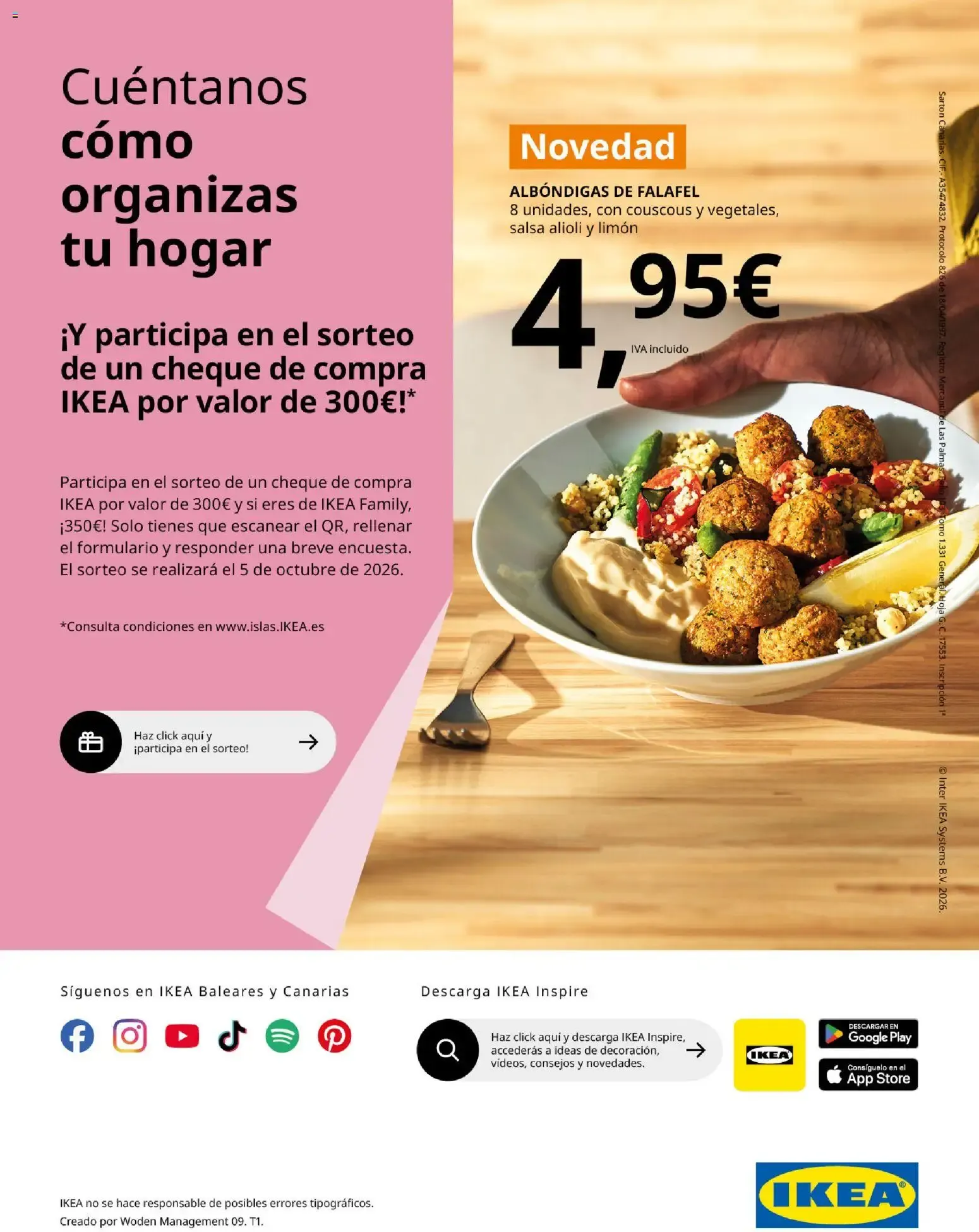 Catálogo de IKEA - Haz espacio para lo que más quieres del 01/09/2026 1 de septiembre al 31 de enero 2027 - Página 56