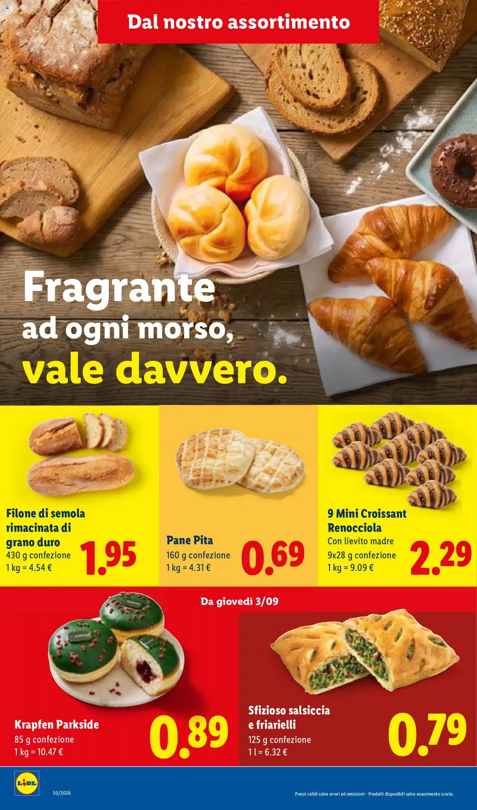 LIDL Sotto Costo da 3 settembre a 9 settembre di 2026 - Pagina del volantino 20