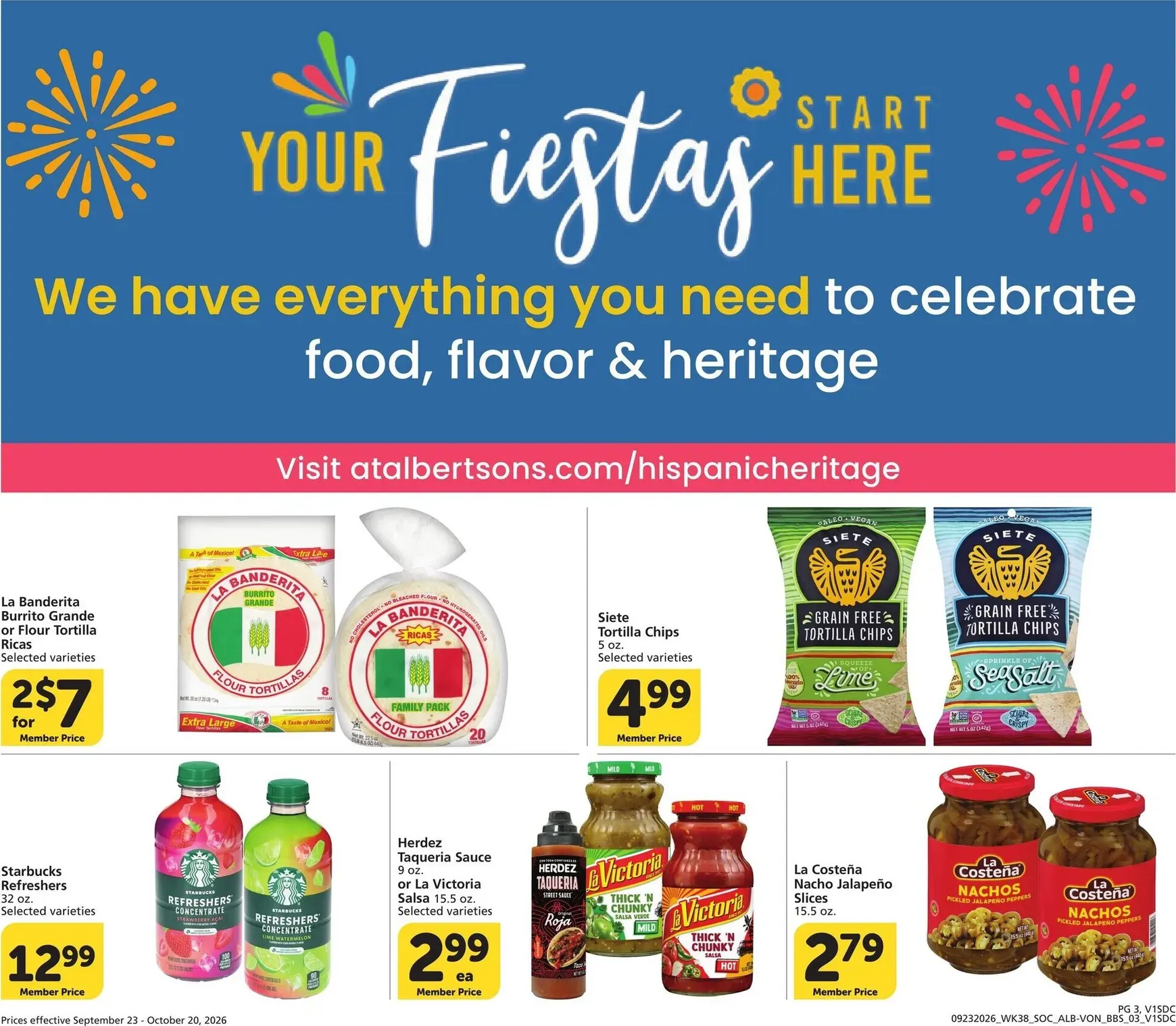 Weekly ad Current Vons - Big Book of Savings leaflet valid from Wednesday 09/23/2026 to Tuesday 10/20/2026 from September 23 to October 20 2026 - Page 3