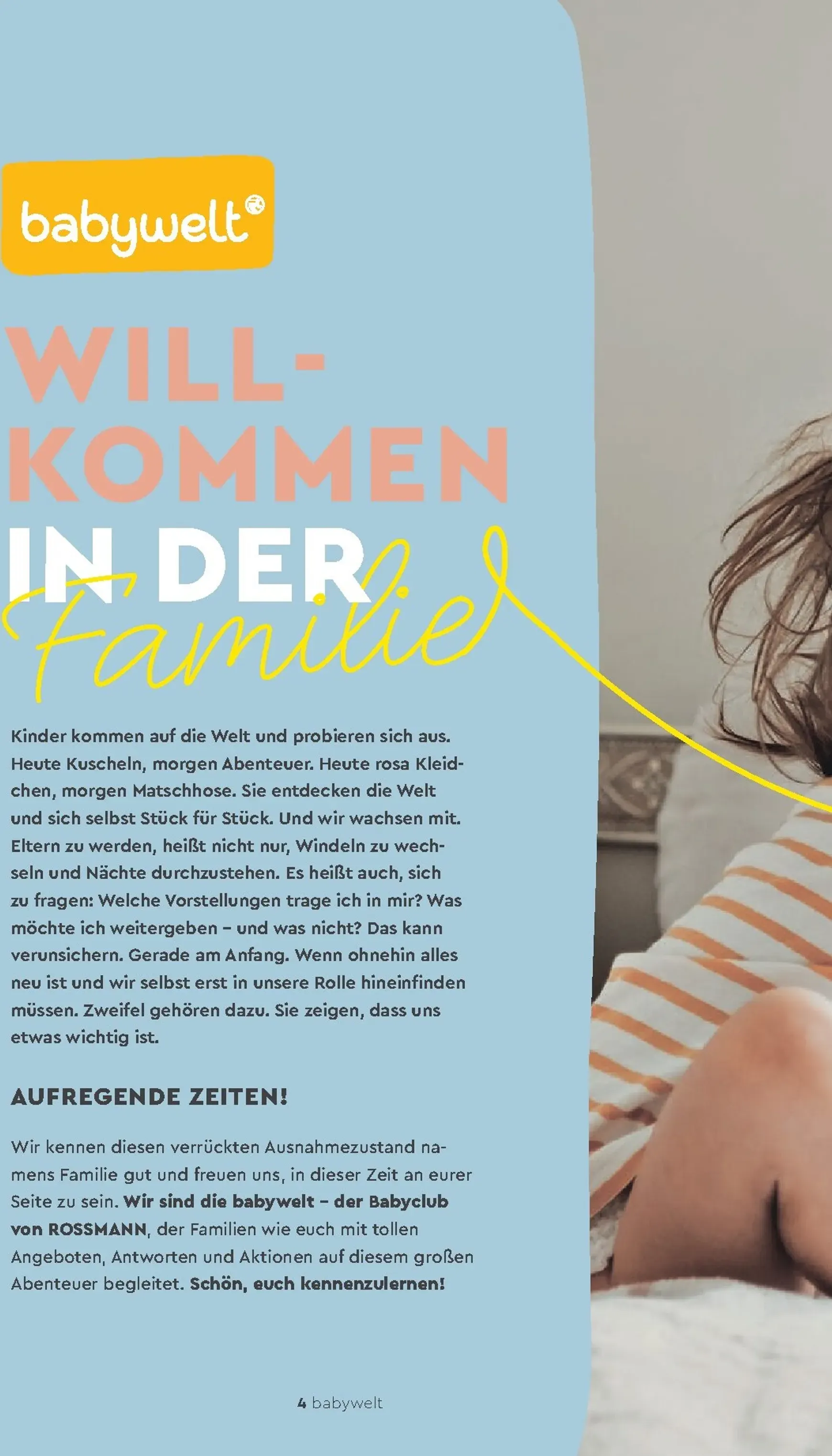 Babywelt - Das Elternmagazin von 23. Mai bis 30. Juni 2026 - Prospekt seite 4