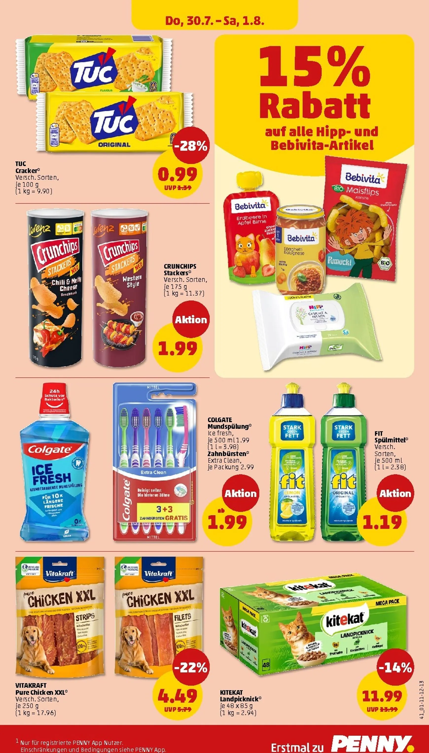 PENNY Prospekt nächste Woche – von Montag 27.07.2026 bis Samstag 01.08.2026 von 27. Juli bis 1. August 2026 - Prospekt seite 47