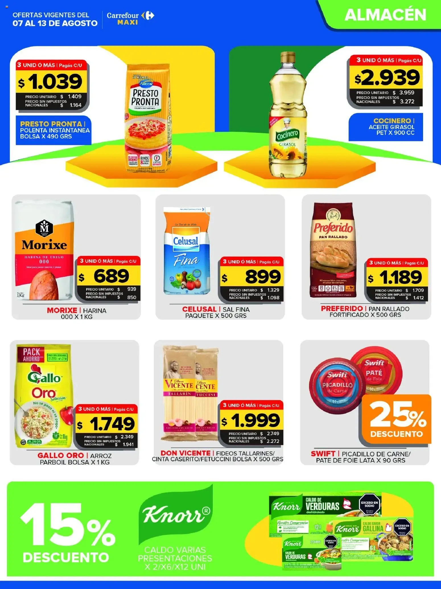Ofertas de Carrefour Maxi catálogo del 07/08/2026 - 13/08/2026 7 de agosto al 13 de agosto 2026 - Página 7 del catálogo