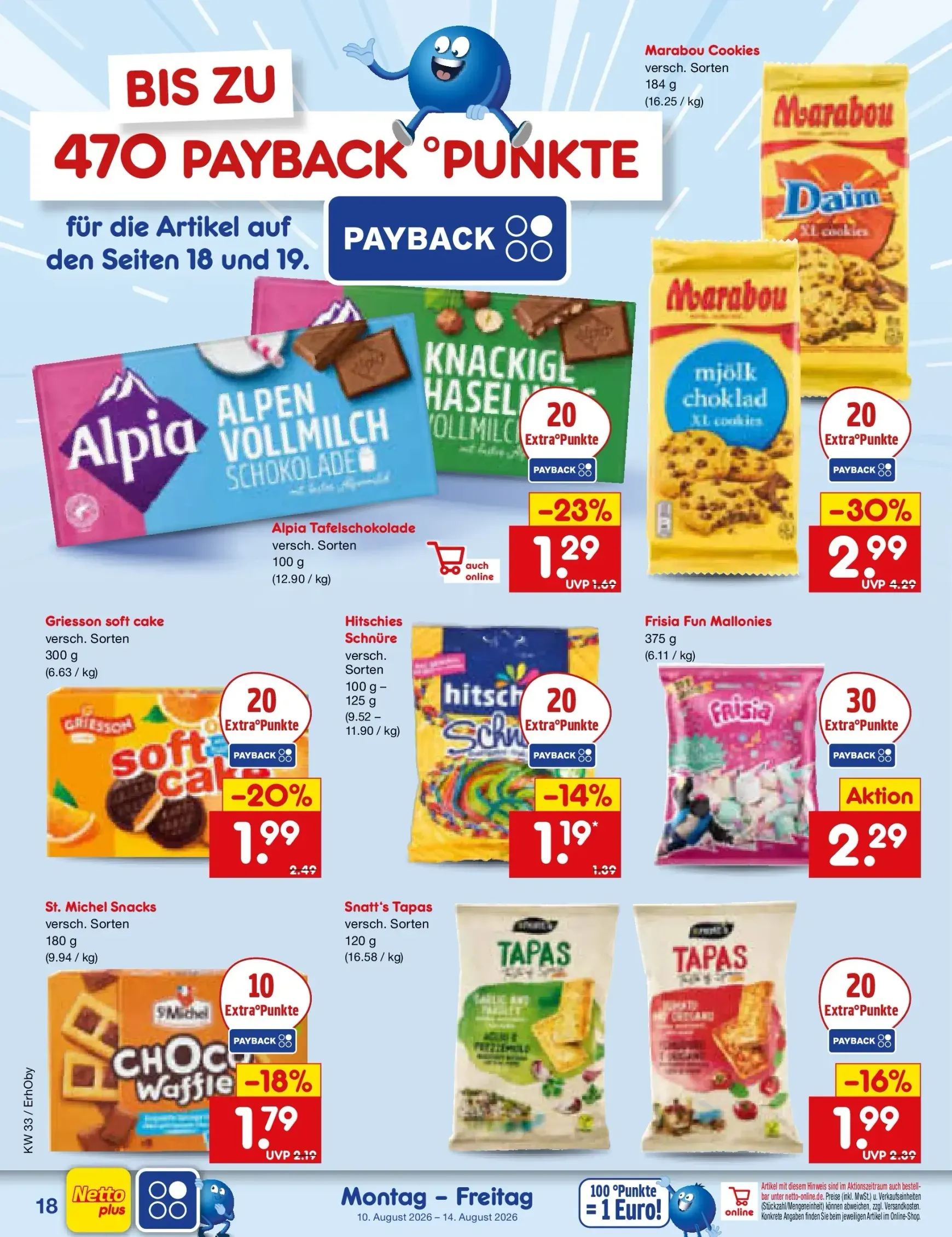 Netto Marken Discount Prospekt nächste Woche – von Montag 10.08.2026 bis Freitag 14.08.2026 von 10. August bis 14. August 2026 - Prospekt seite 25