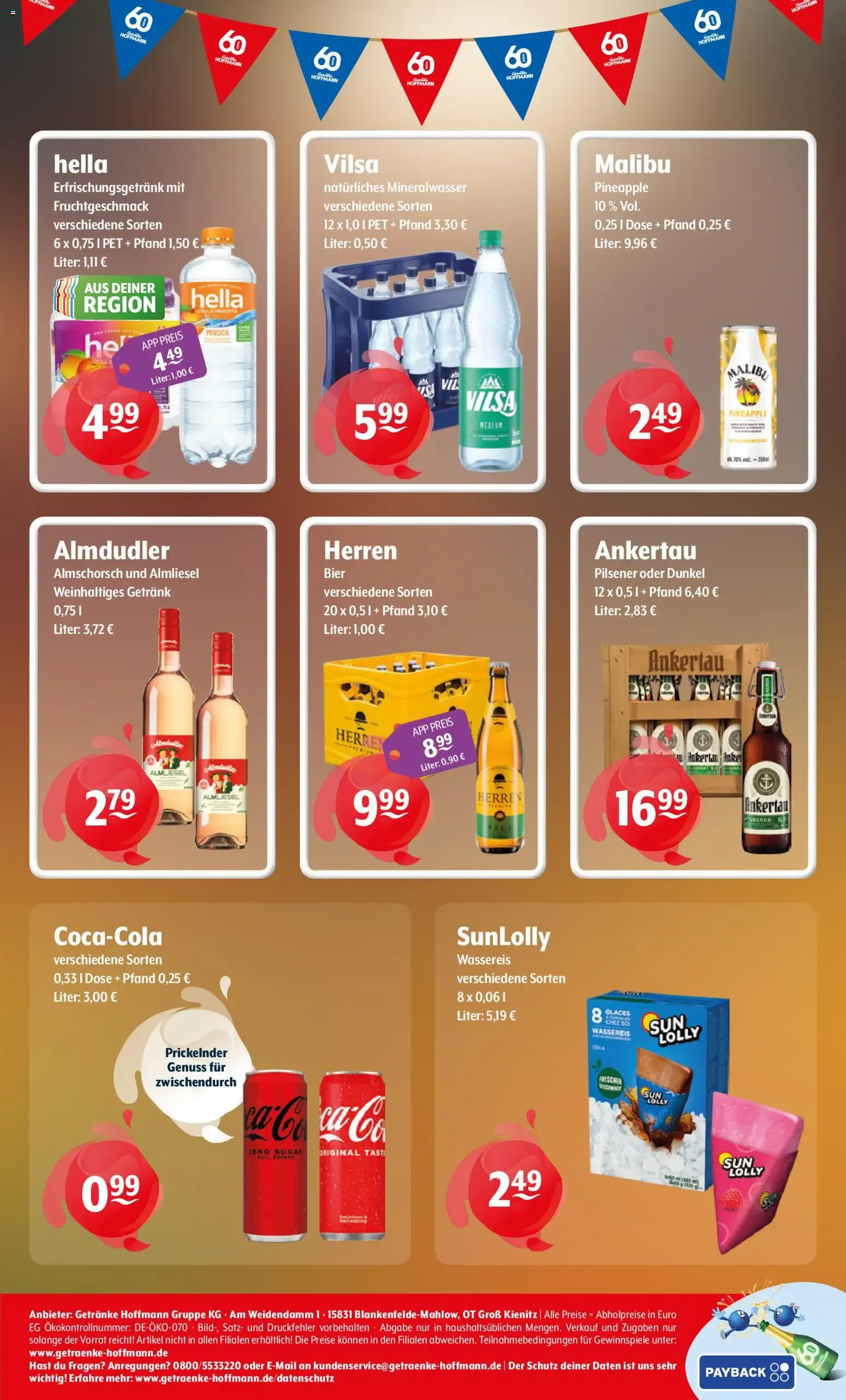 Getränke Hoffmann - Jubiläumsdeals von 6. Juli bis 11. Juli 2026 - Prospekt seite 8