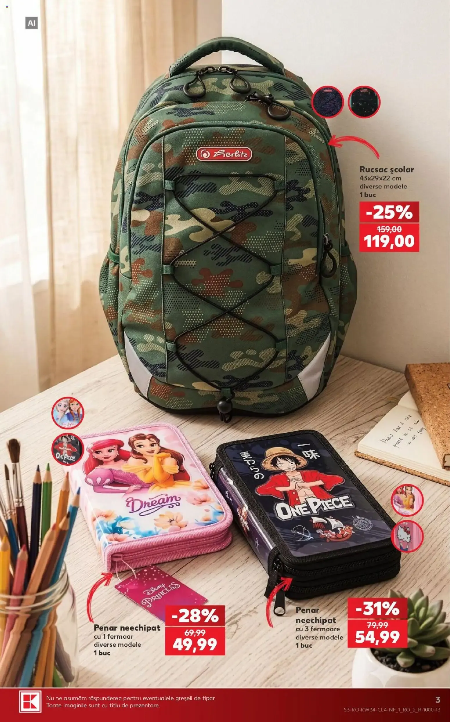 Catalog Kaufland Ofertas Vuelta al Cole de la 19 august până la 25 august 2026 - Revista Pagina 3