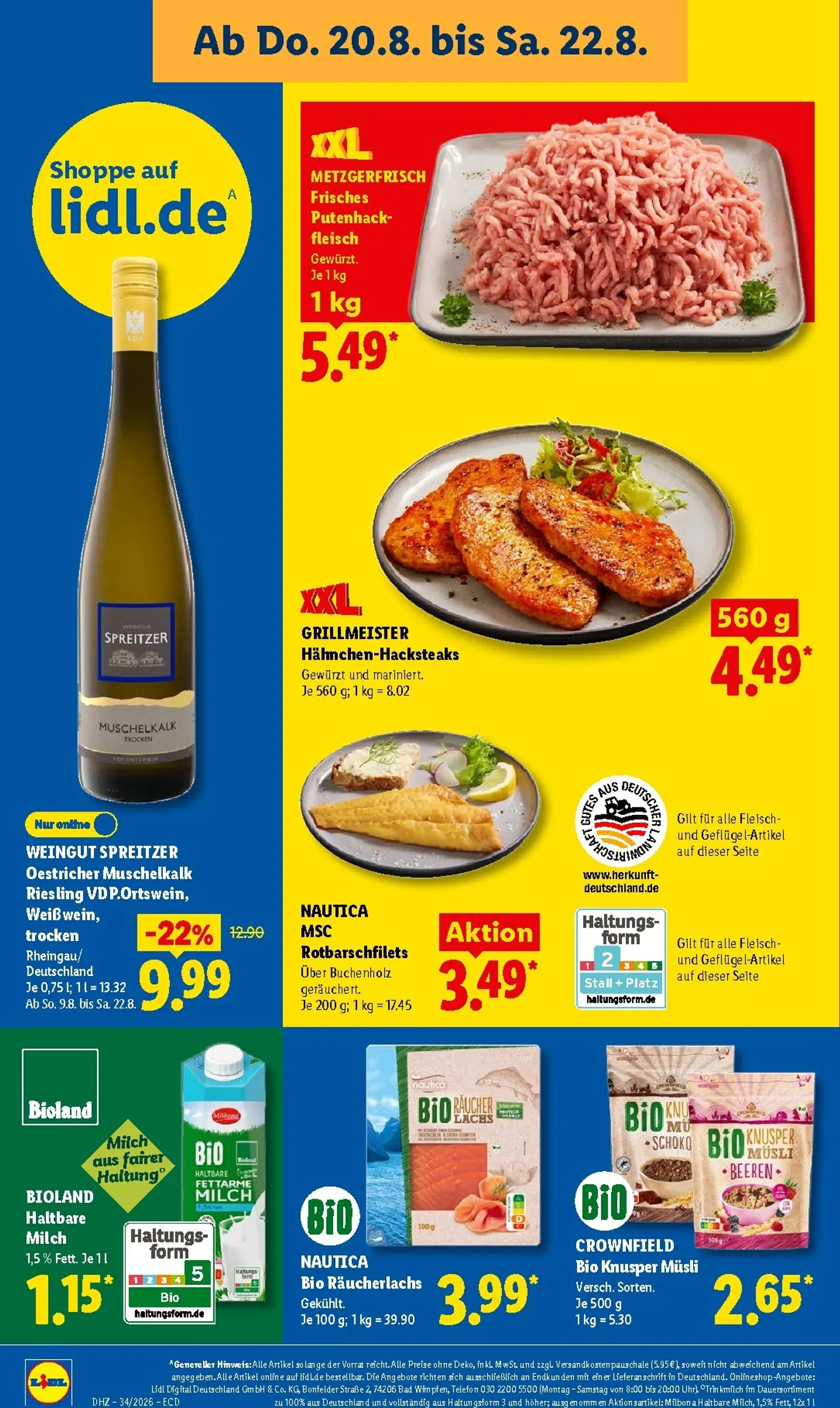 Lidl Prospekt nächste Woche – von Montag 17.08.2026 bis Samstag 22.08.2026 von 17. August bis 22. August 2026 - Prospekt seite 55
