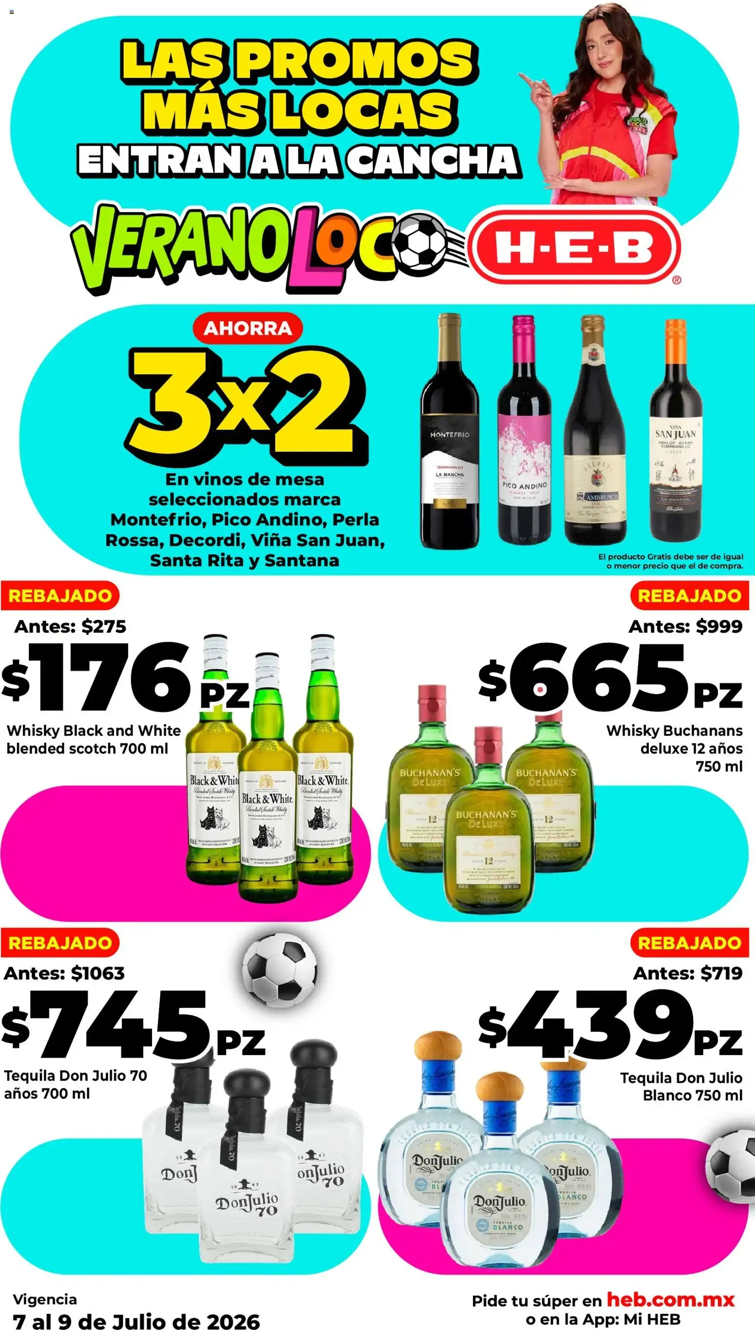 Catálogo de Las Promos Más Locas Entran a la Cancha - Verano Loco H-E-B 7 de julio al 9 de julio 2026 - Pagina 2