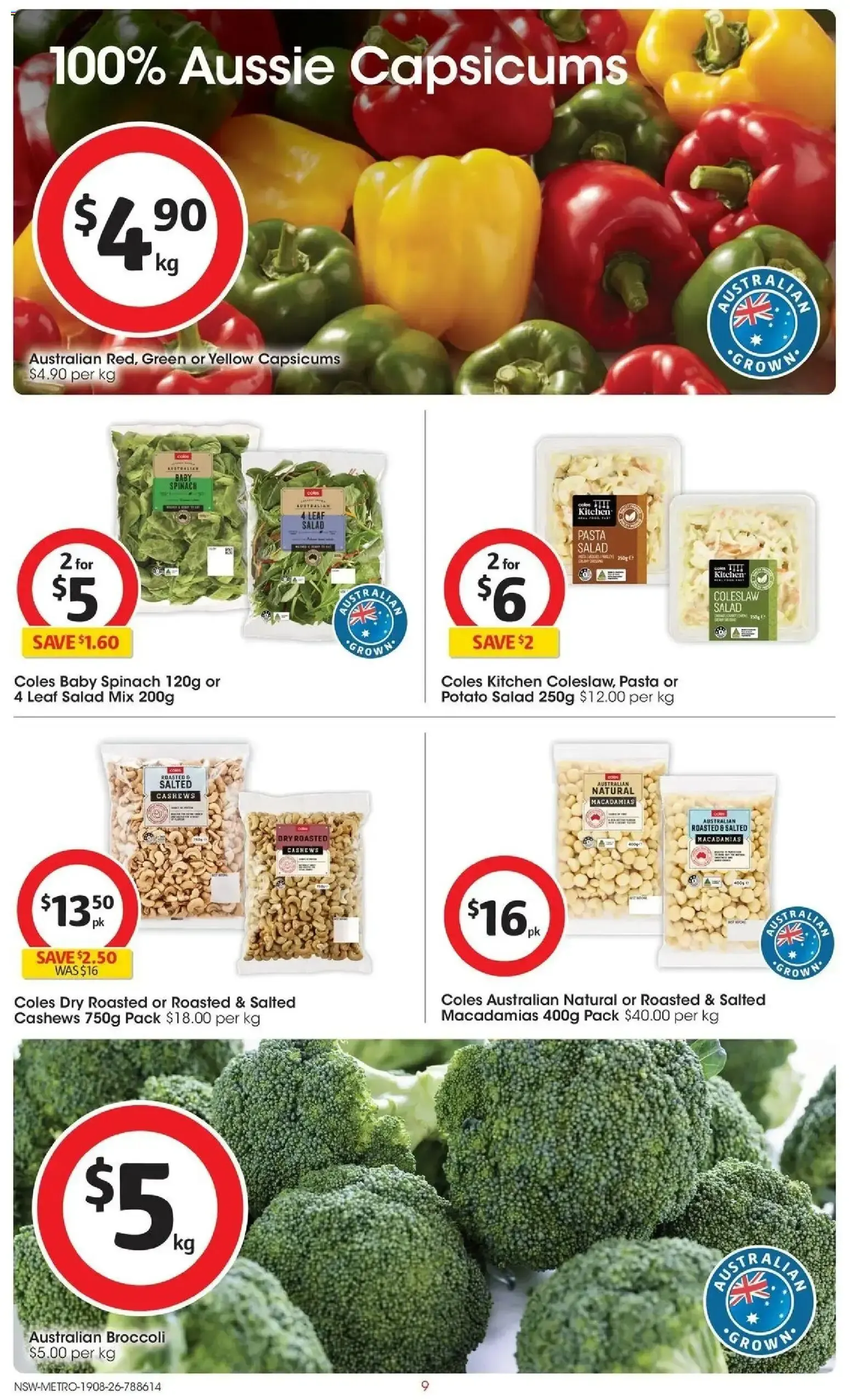 Coles catalogue valid from 19/08/2026 > Online Australia - Catalogue valid from 19 August to 25 August 2026 - page 9