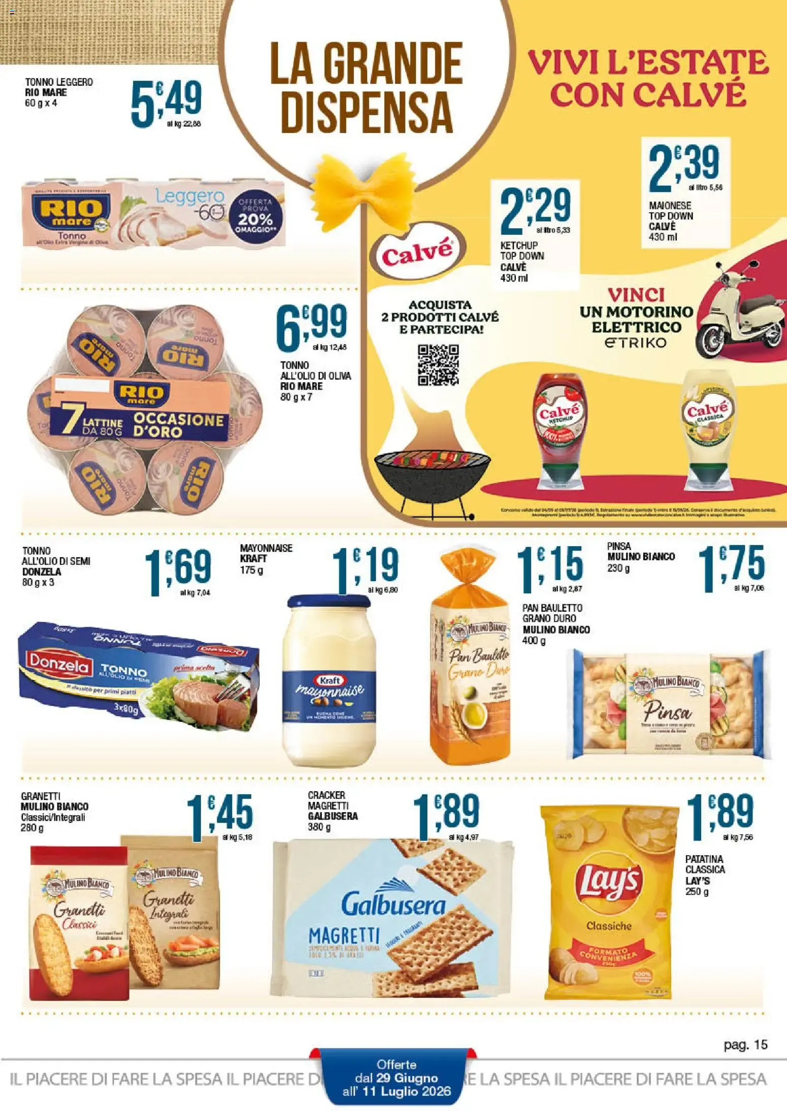 Sidis volantino dal 29/06/2026 - online Offerte da 29 giugno a 11 luglio di 2026 - Pagina del volantino 15