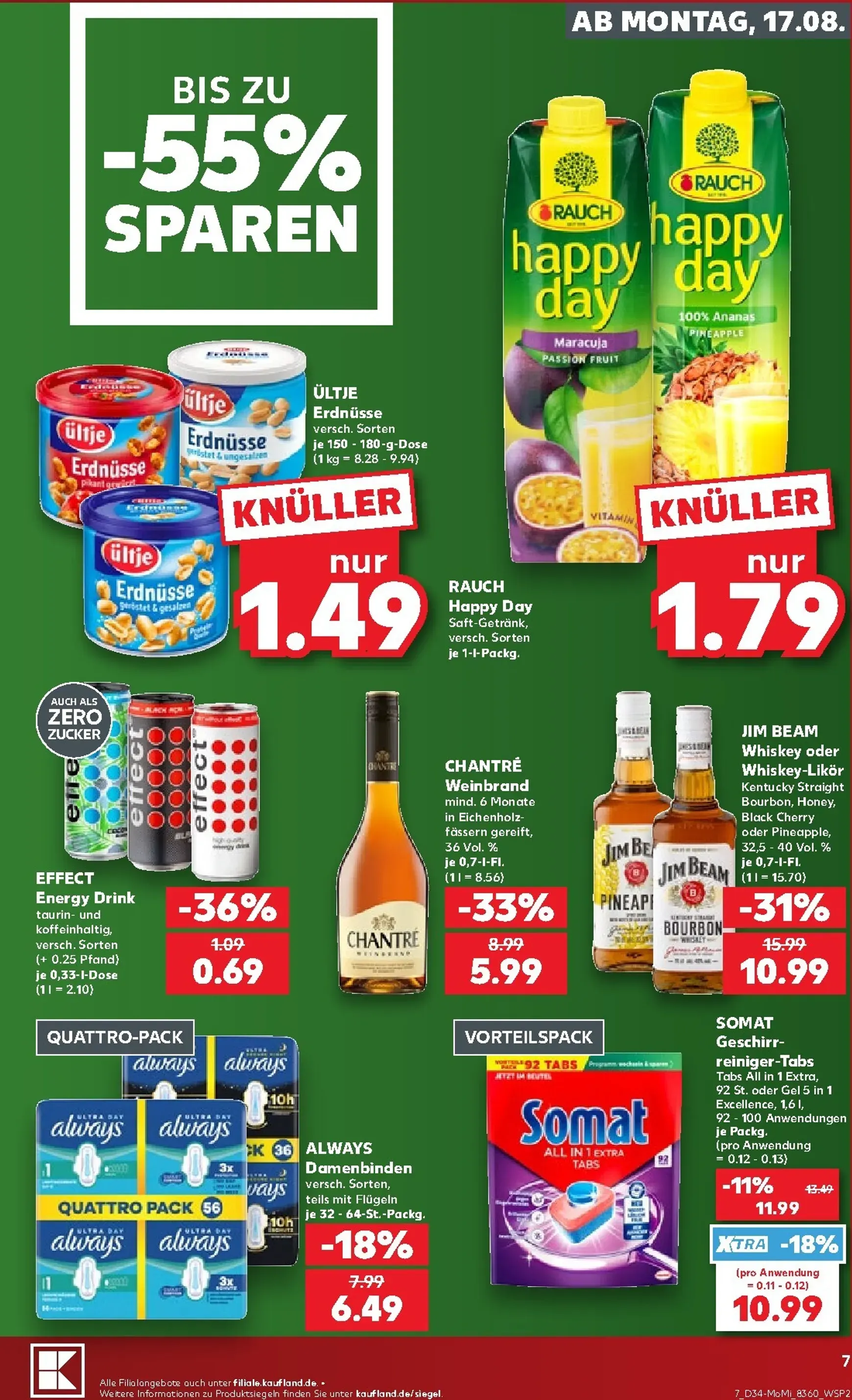 Kaufland - Richtig Sparen Prospekt nächste Woche – von Montag 17.08.2026 bis Mittwoch 19.08.2026 von 17. August bis 19. August 2026 - Prospekt seite 7