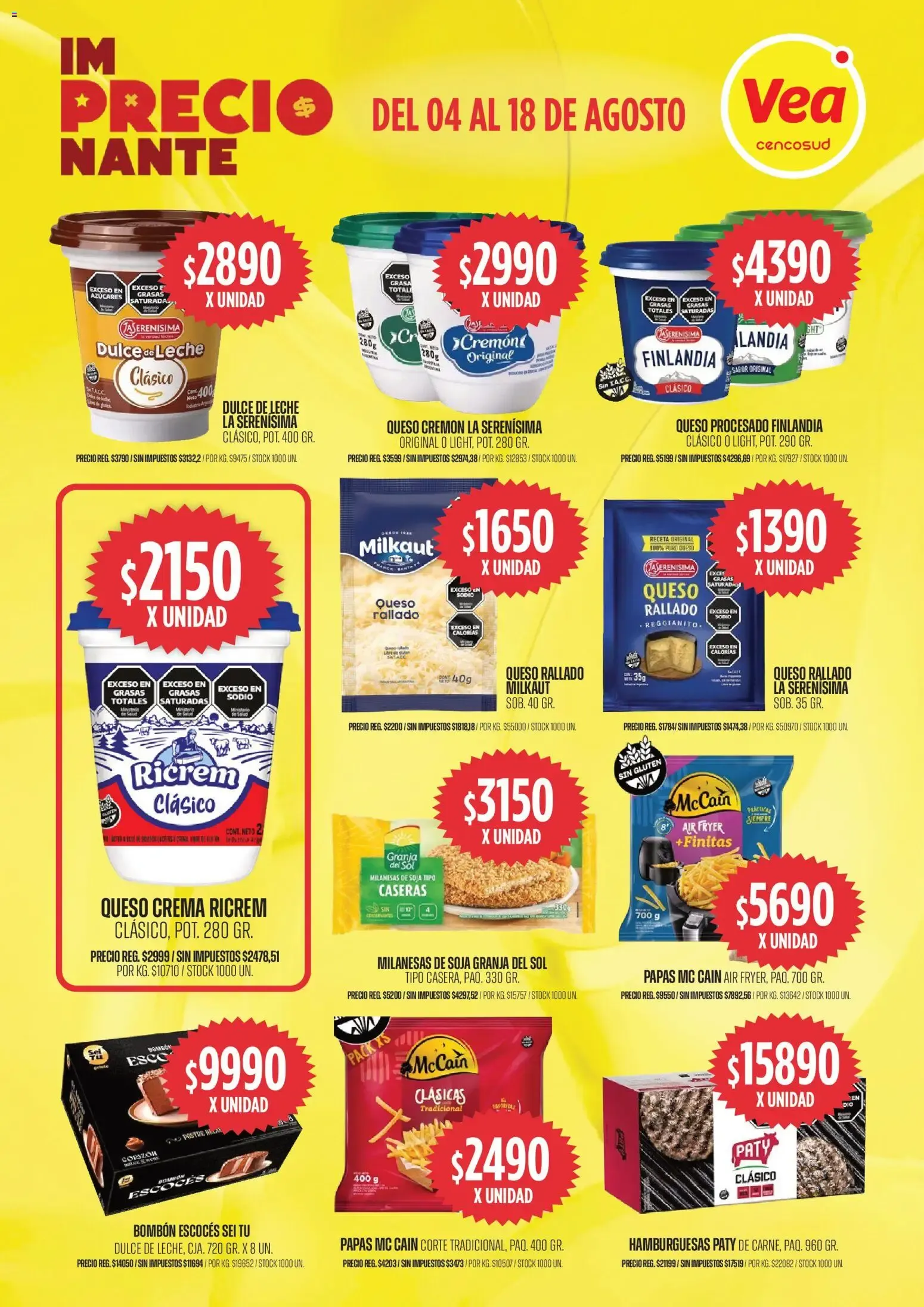 Ofertas de Vea ofertas del 04/08/2026 - 18/08/2026 4 de agosto al 18 de agosto 2026 - Página 12 del catálogo