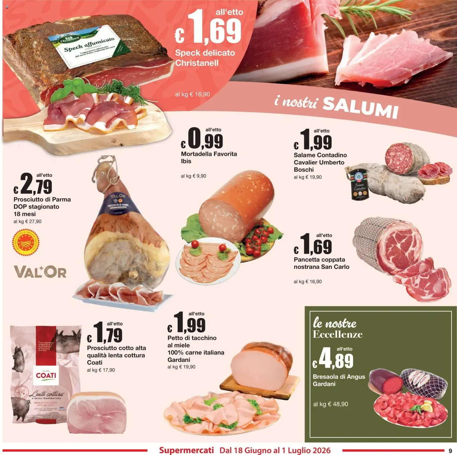 Sì con Te volantino dal 18/06/2026 - online Offerte da 18 giugno a 1 luglio di 2026 - Pagina del volantino 9