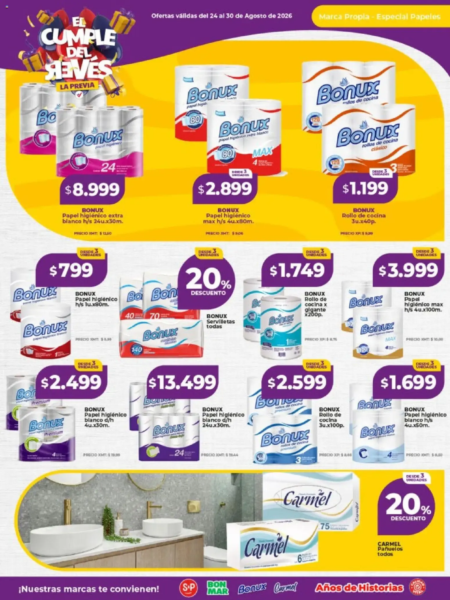 Ofertas de Vital - Especial nuestras marcas || del 24/08/2026 - 30/08/2026 || Catálogo 24 de agosto al 30 de agosto 2026 - Página 3 del catálogo