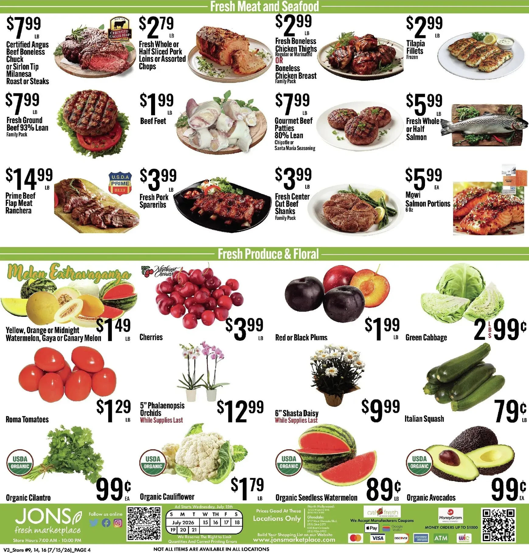 Weekly ad Current Jons leaflet valid from Wednesday 07/15/2026 to Tuesday 07/21/2026 from July 15 to July 21 2026 - Page 4