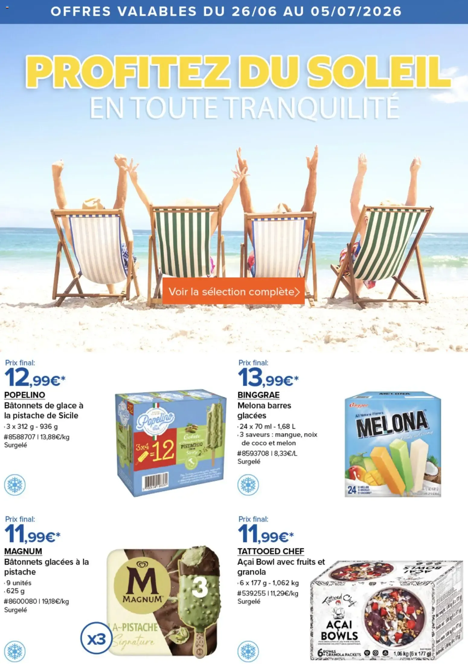 Costco Profitez du soleil en toute tranquilité à partir du 26/06/2026 - promo en ligne