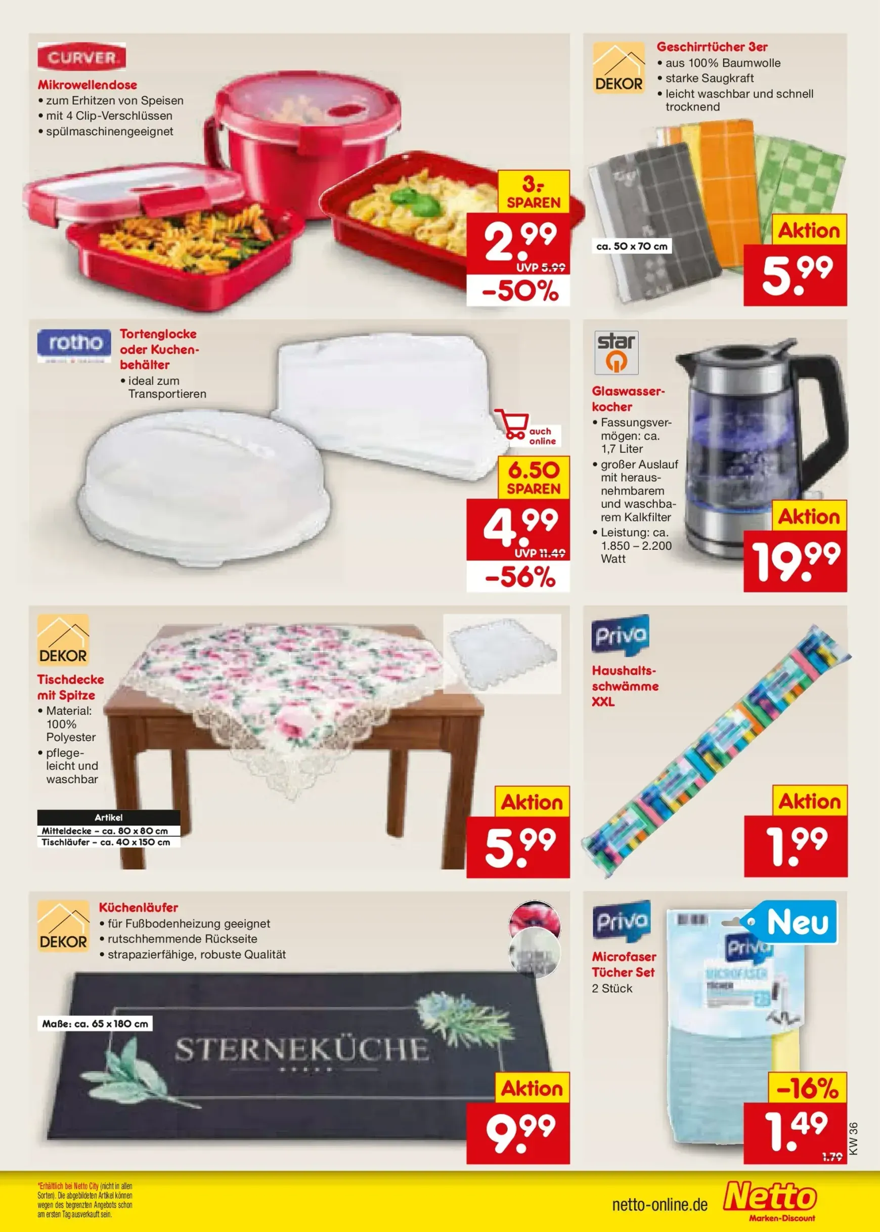 Netto Marken Discount Prospekt – von Montag 31.08.2026 bis Samstag 05.09.2026 von 31. August bis 5. September 2026 - Prospekt seite 44