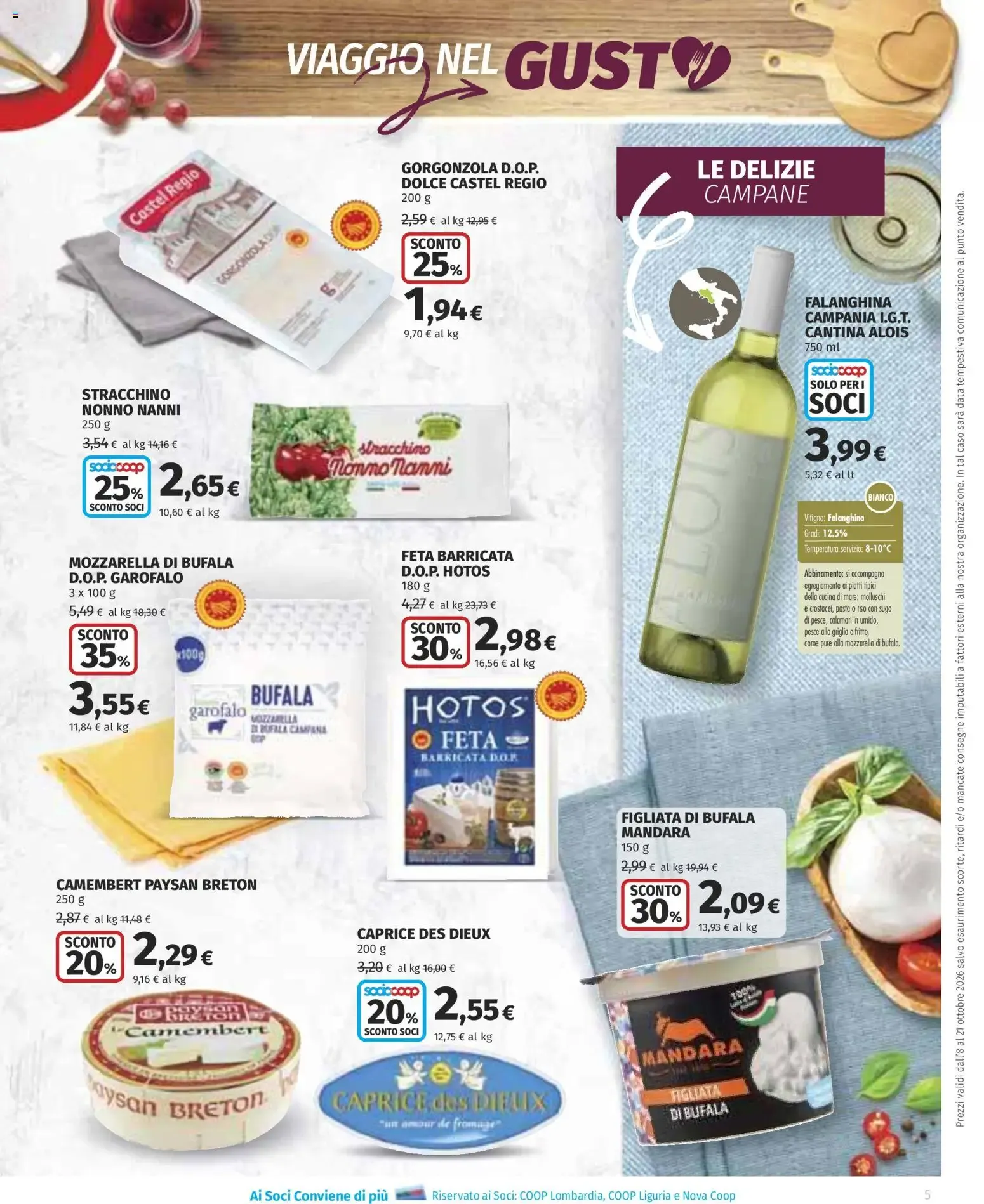 Ipercoop - Viaggio nel Gusto da 8 ottobre a 21 ottobre di 2026 - Pagina del volantino 5