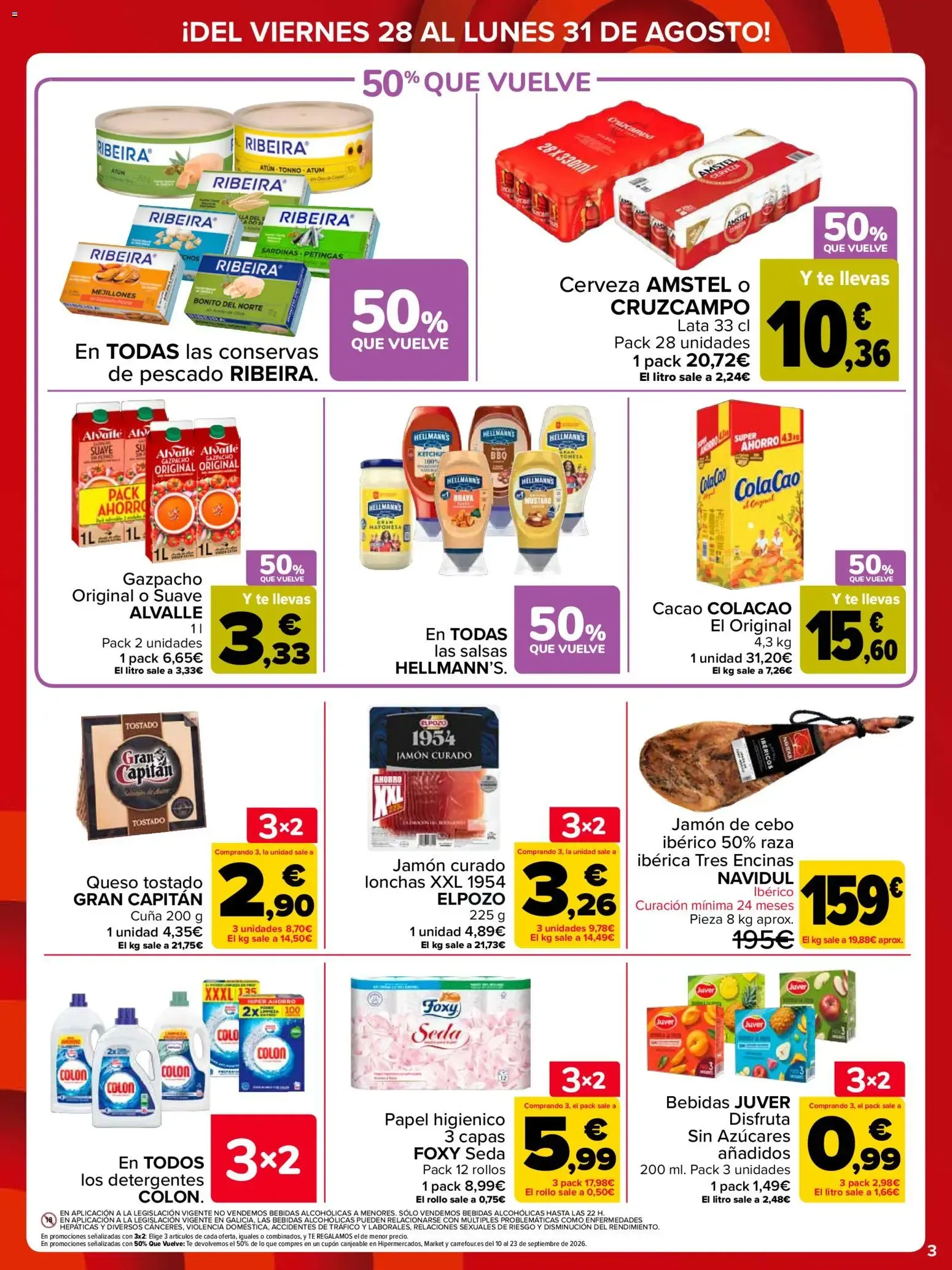 Catálogo de Carrefour Precio Imbatible del 28/08/2026 | Catálogo 28 de agosto al 31 de agosto 2026 - Página 3